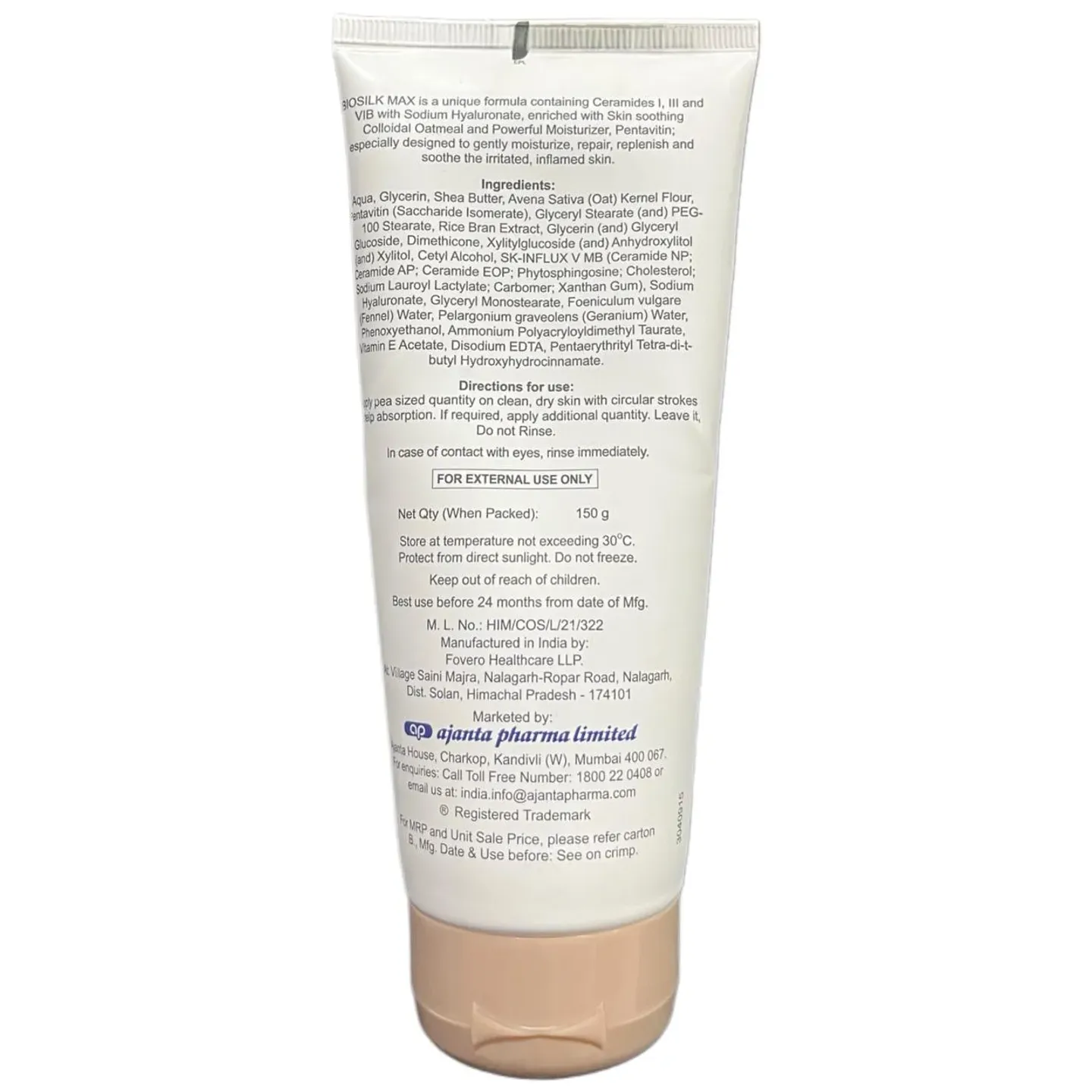 Biosilk Max Intense Moisturizing Cream product image