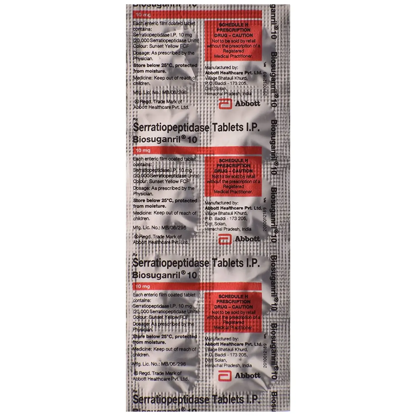 Biosuganril 10mg product image