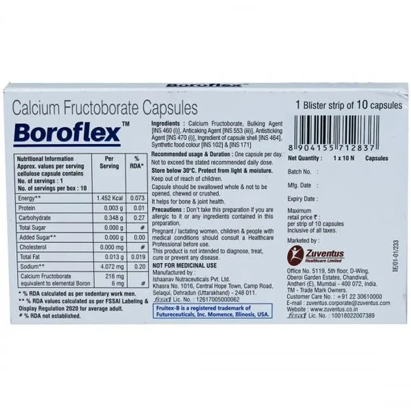 Boroflex Capsule product image