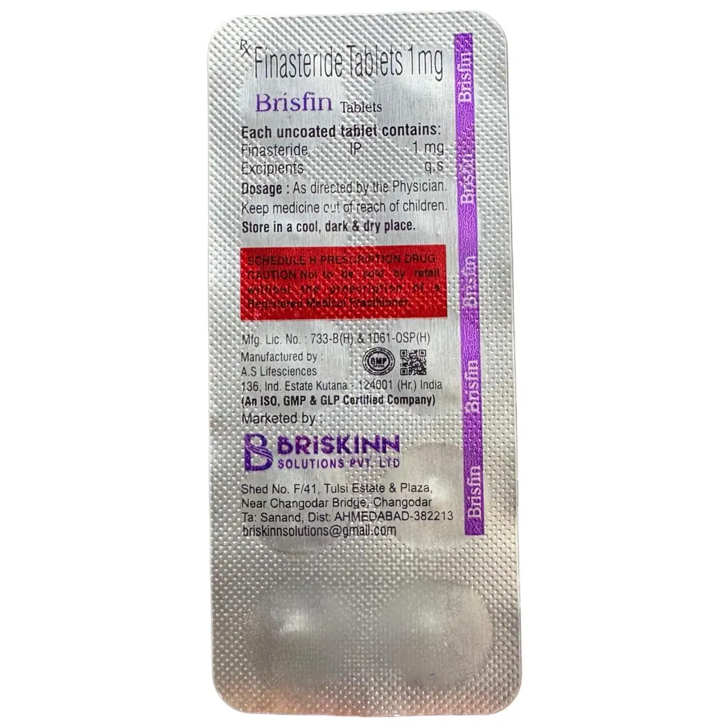 Brisfin Tablet product image