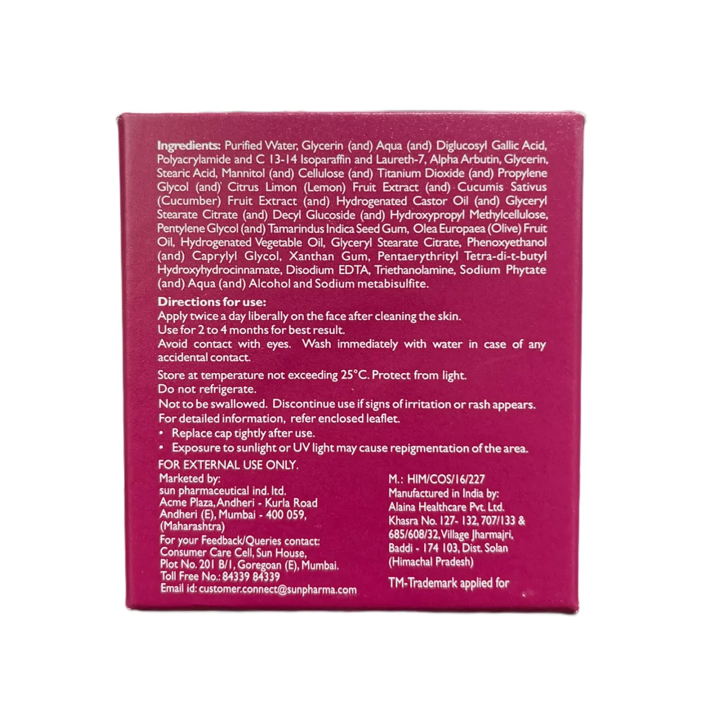 Bristaa Intense Cream 20gm product image