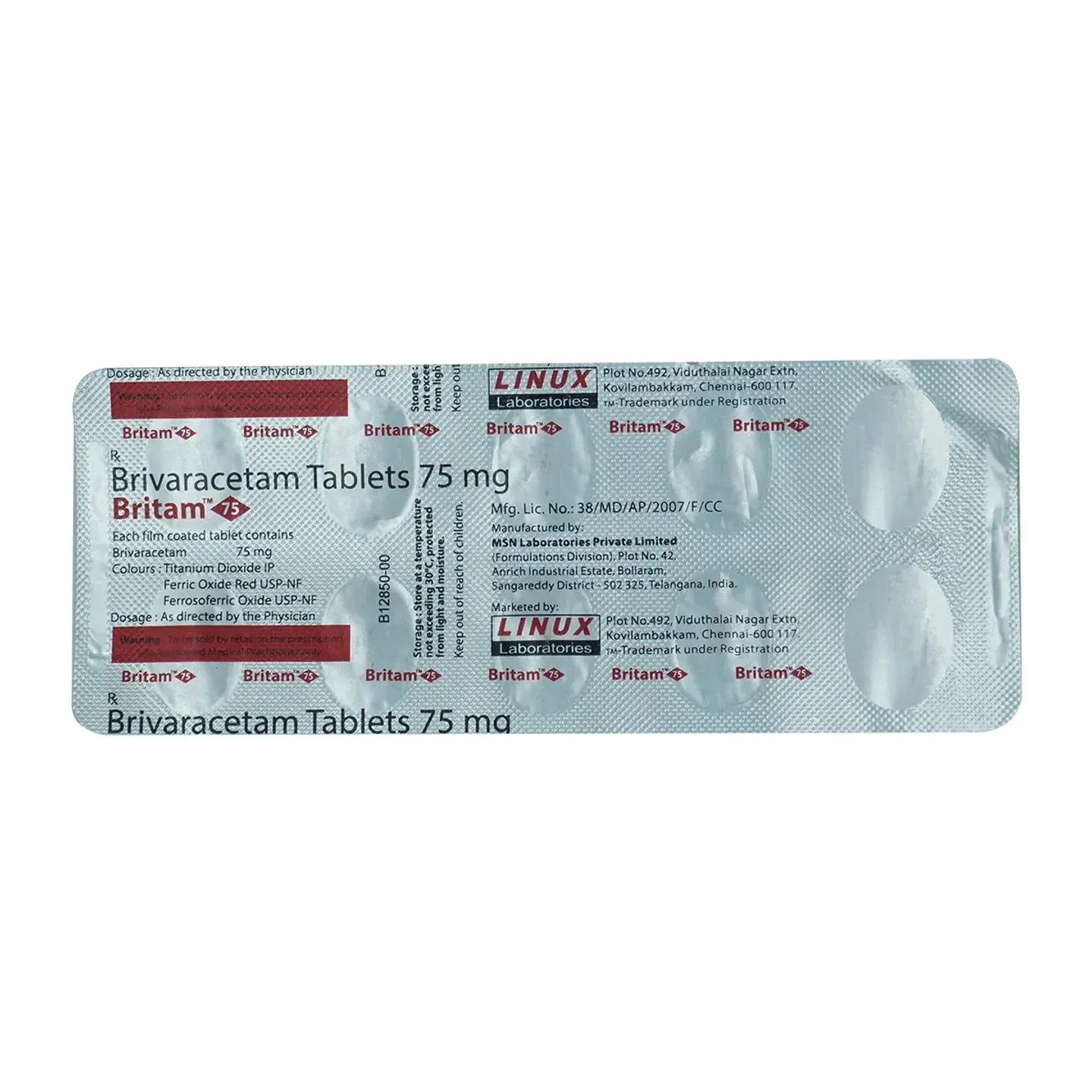 Britam 75 Tablet product image