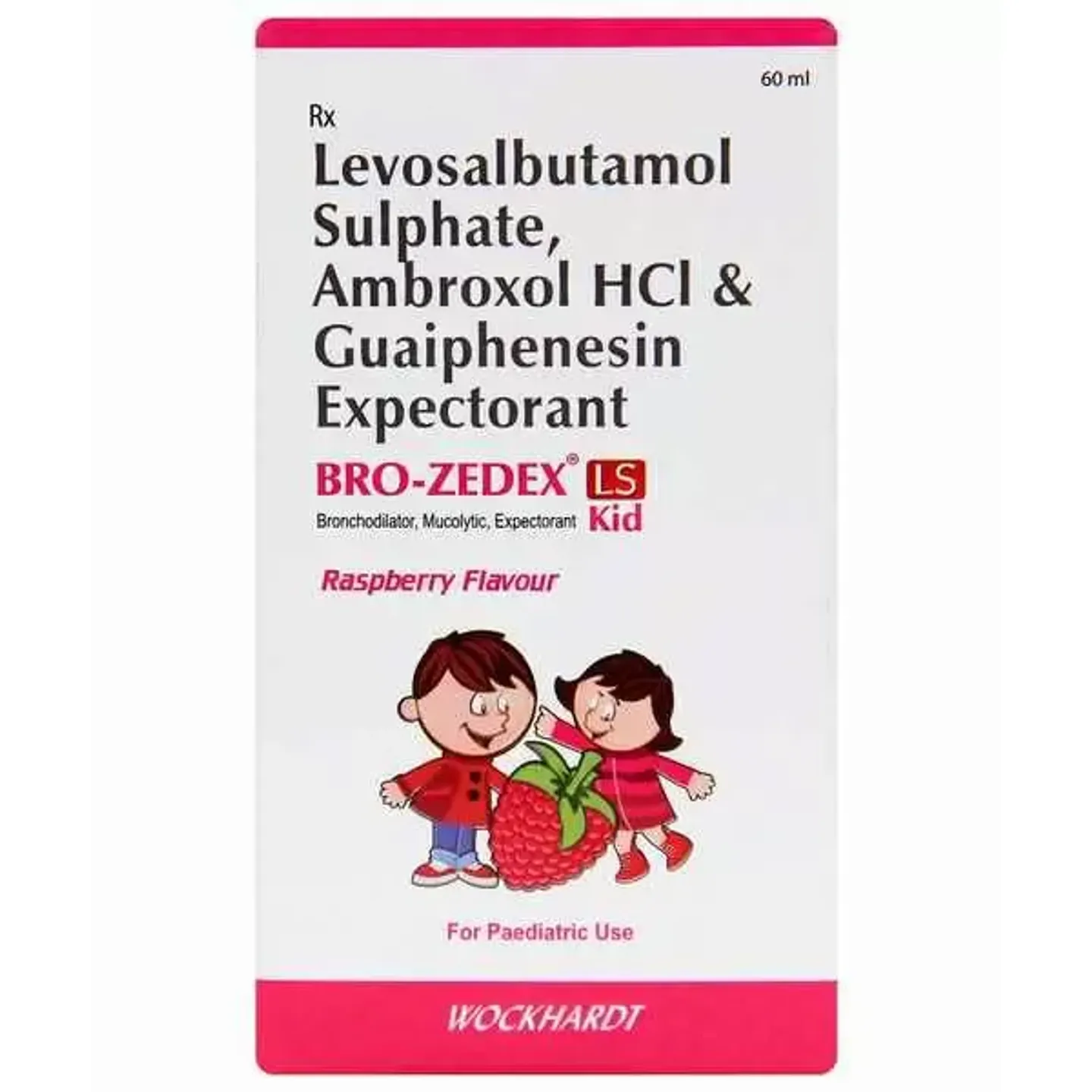Bro-zedex Ls Kid Expectorant Raspberry 60ml product image