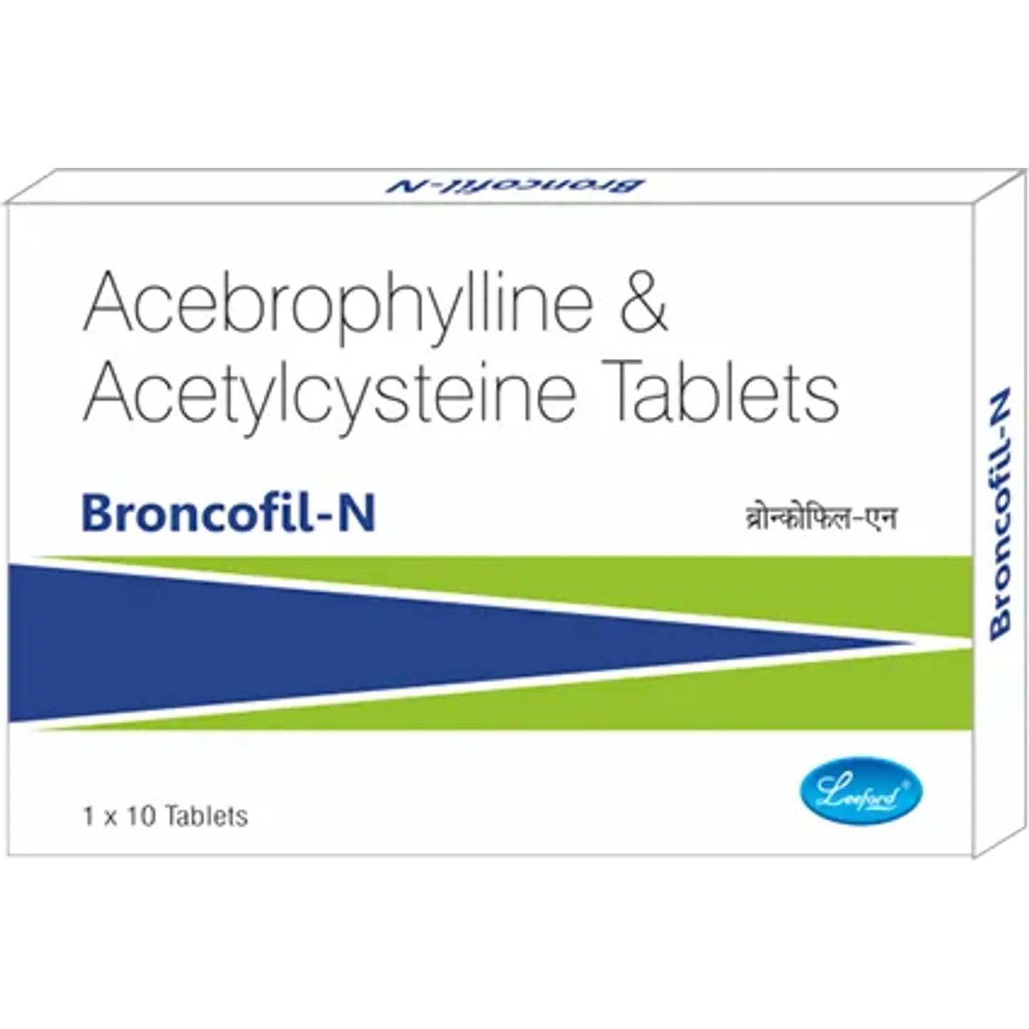 Broncofil N Tablet product image