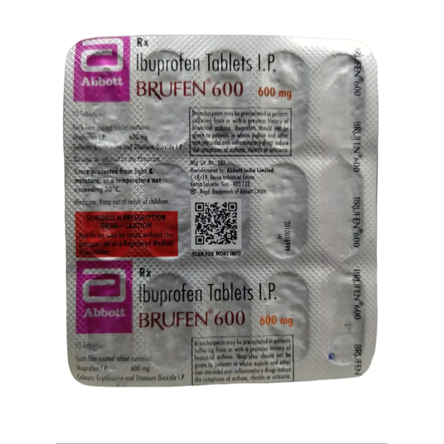 Brufen 600 Tablet product image