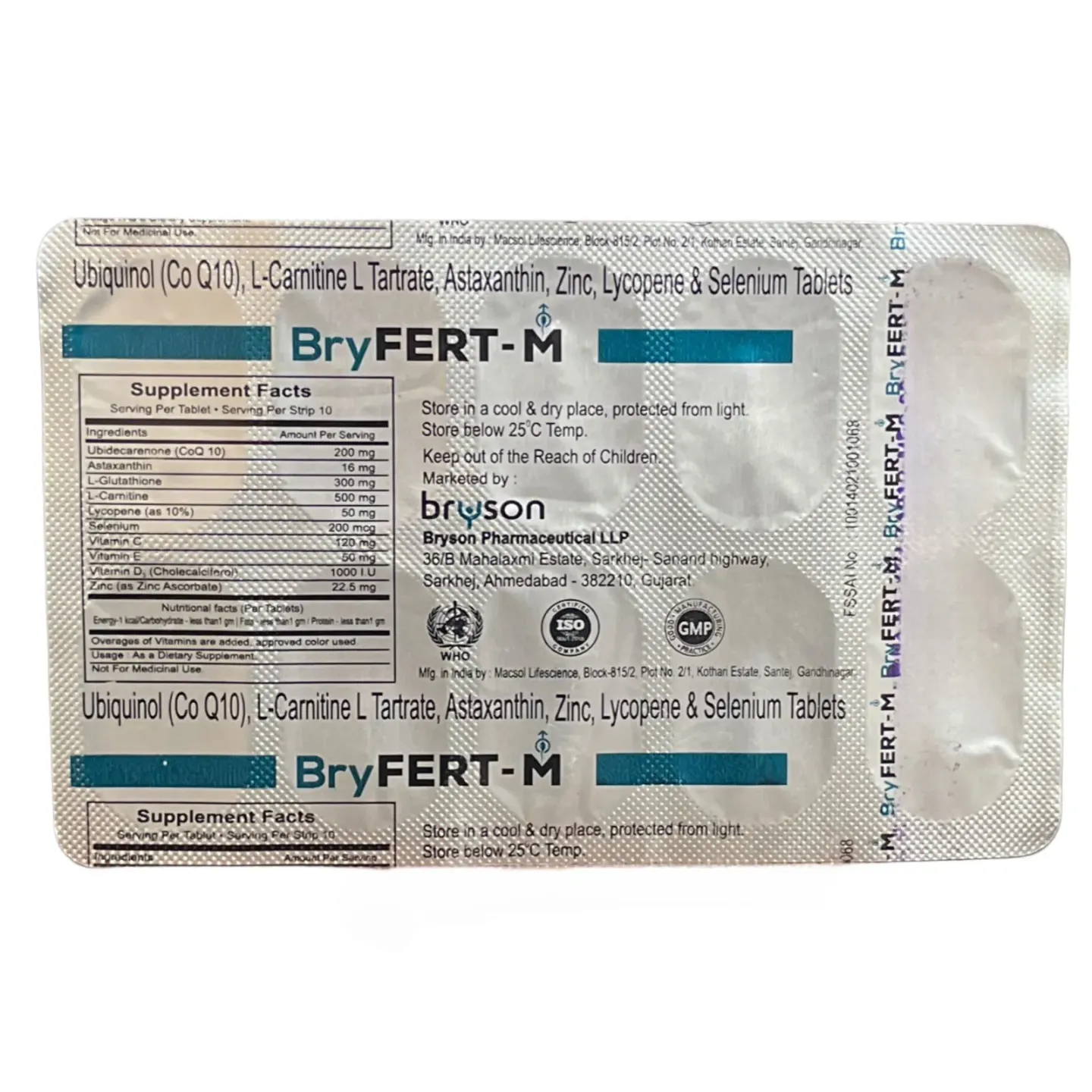 Bryfert M Tablet product image