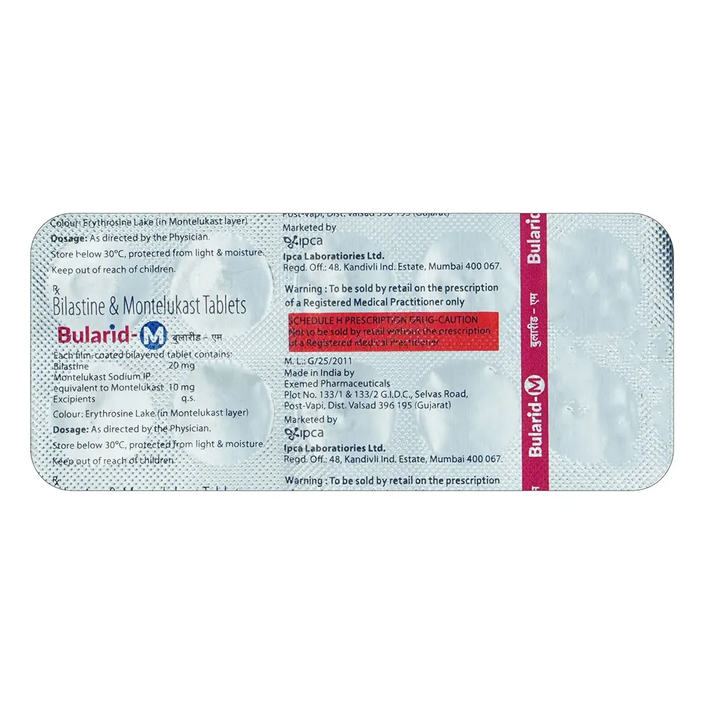 Bularid M 10 Tablet product image
