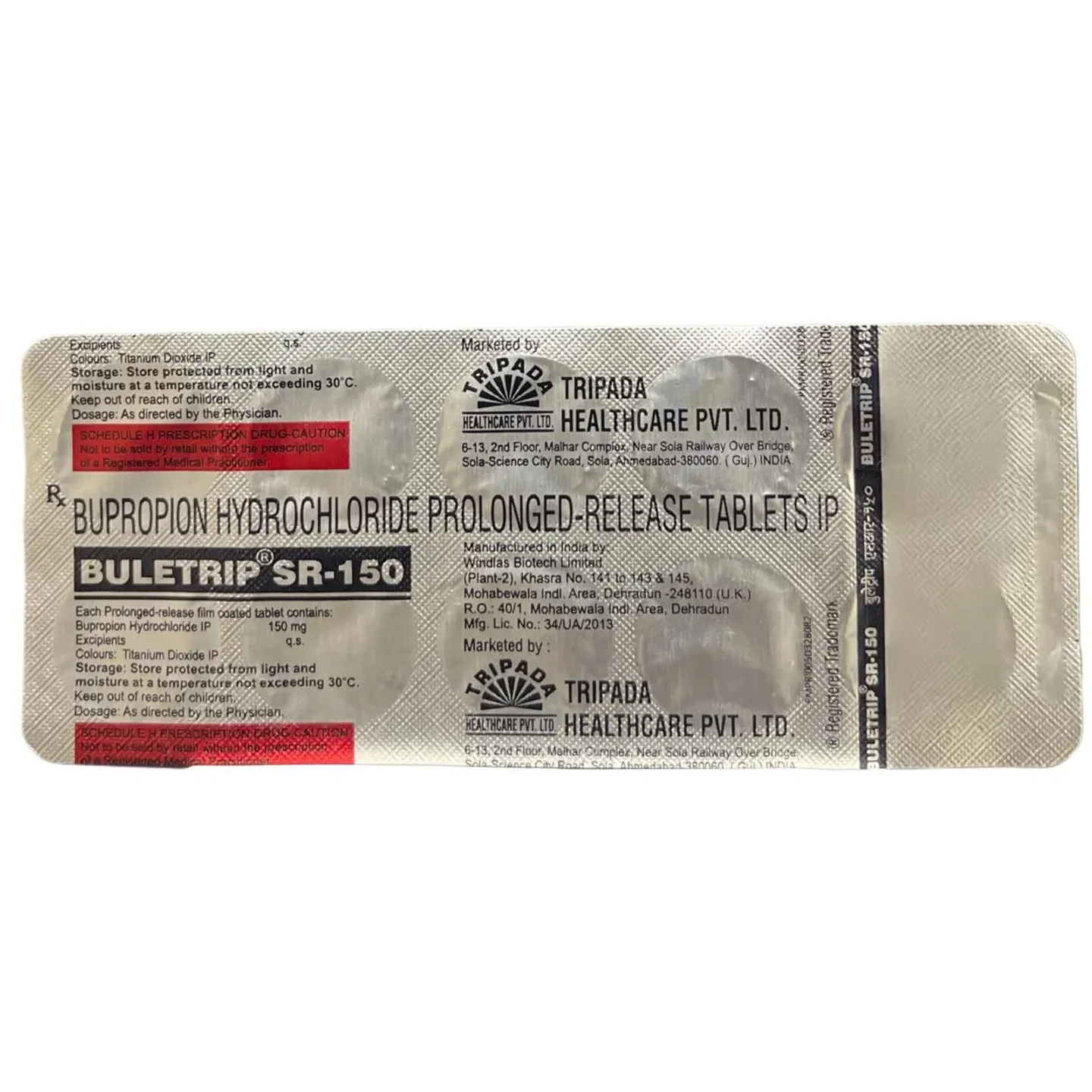 Buletrip Sr 150 Tablet product image