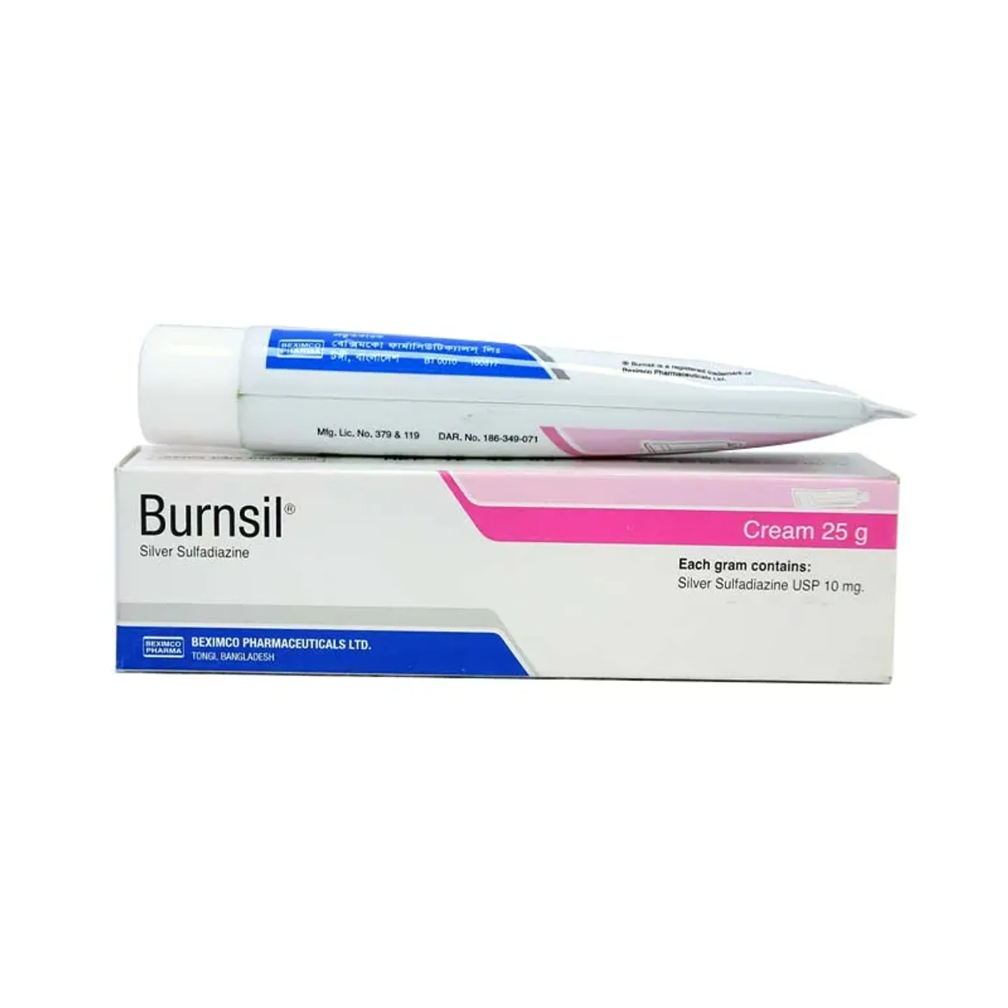 Burnsil Cream 15gm product image