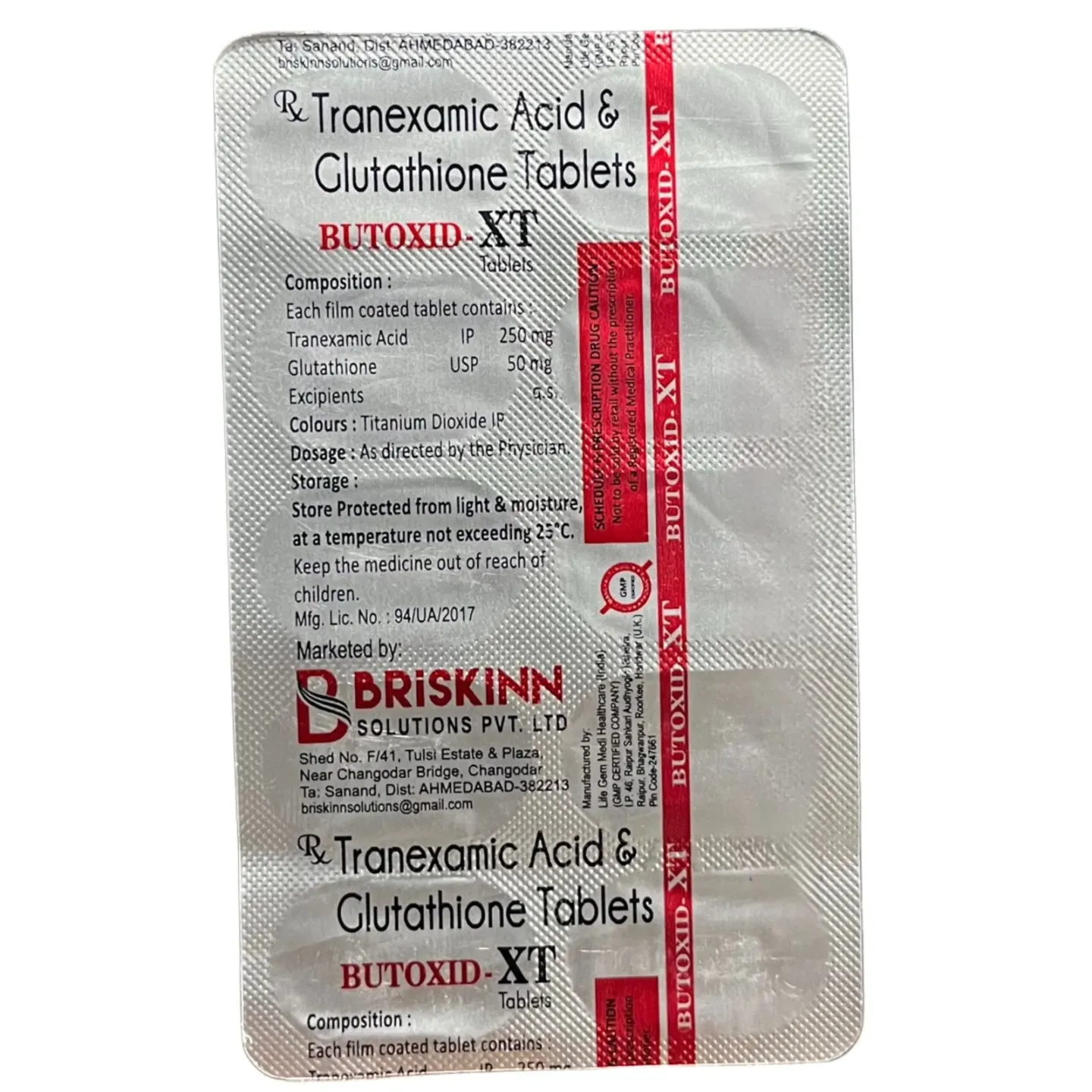 Butoxid Xt Tablet product image