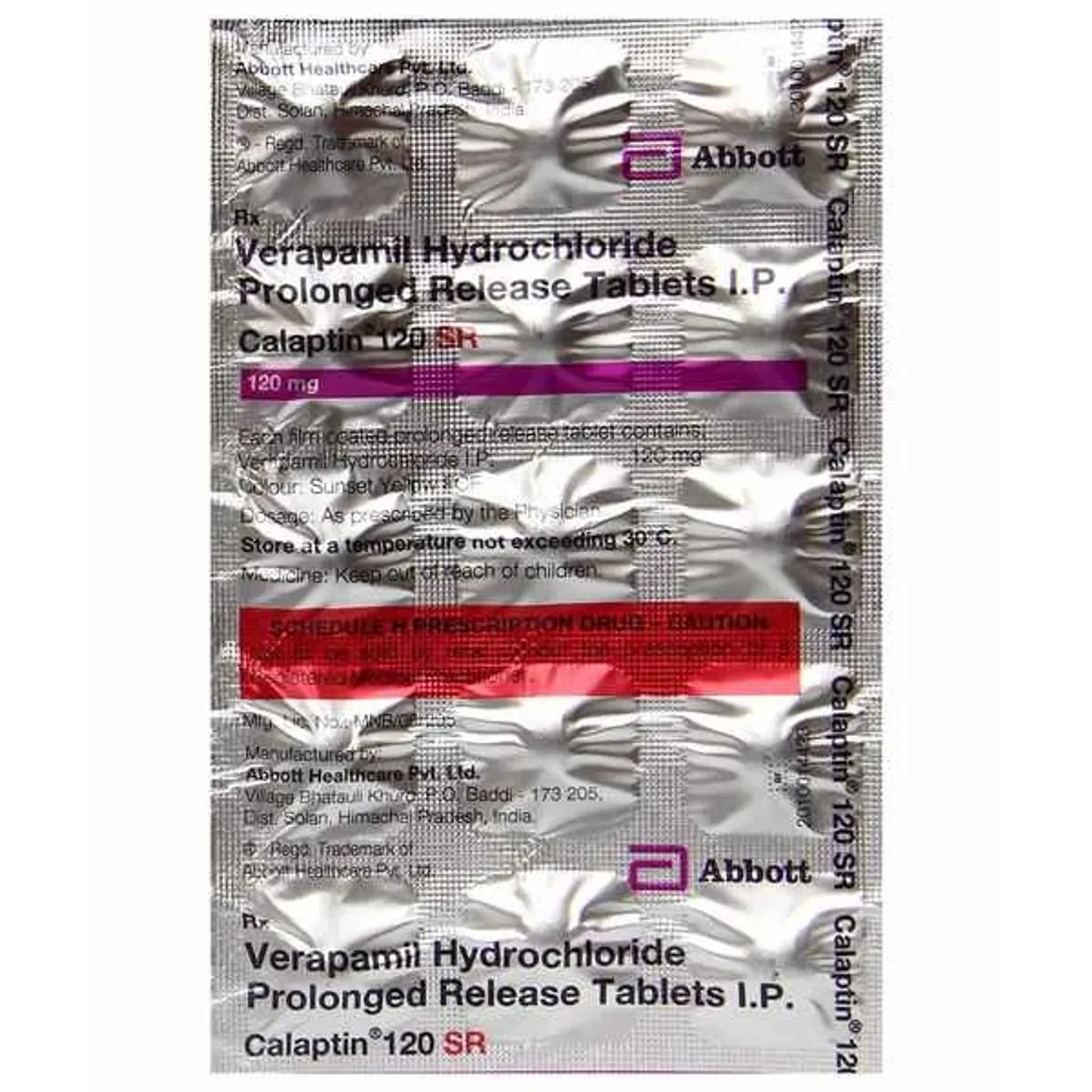 Calaptin 120 Sr Tab product image