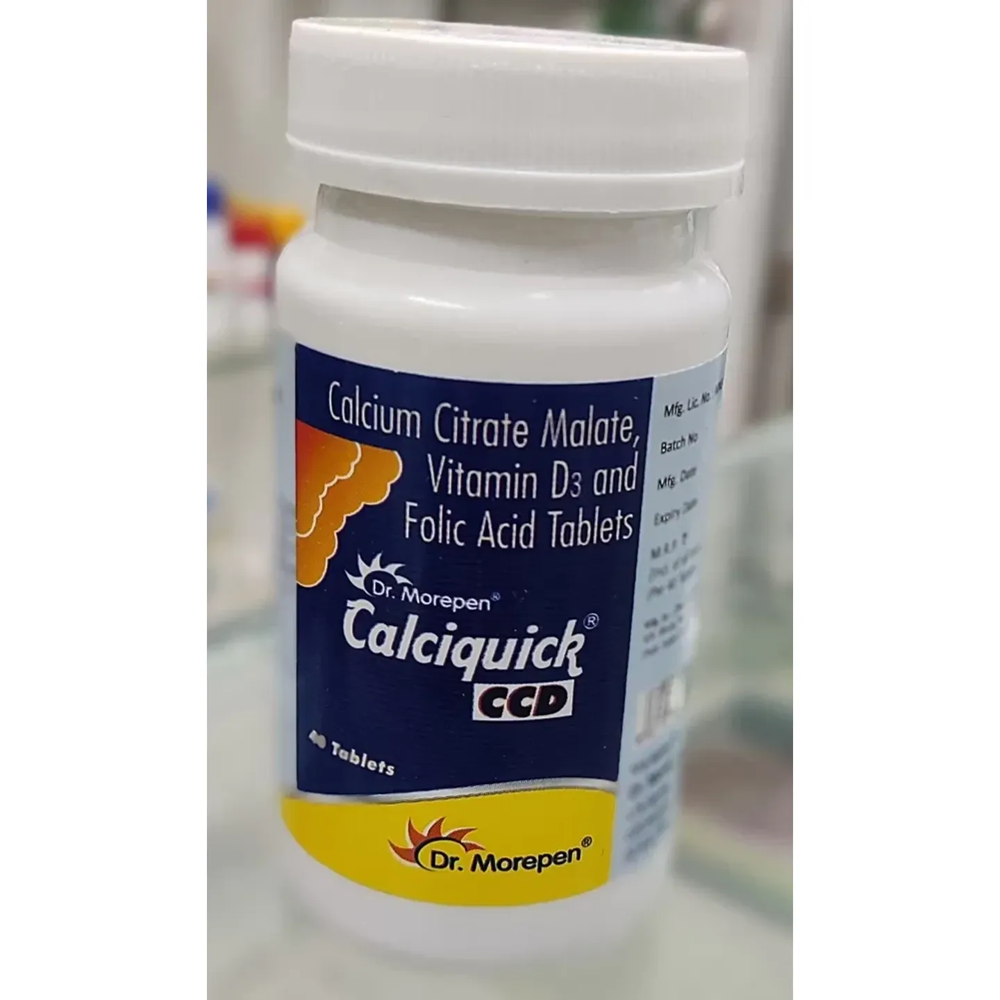 Calciquick Ccd Tablet product image