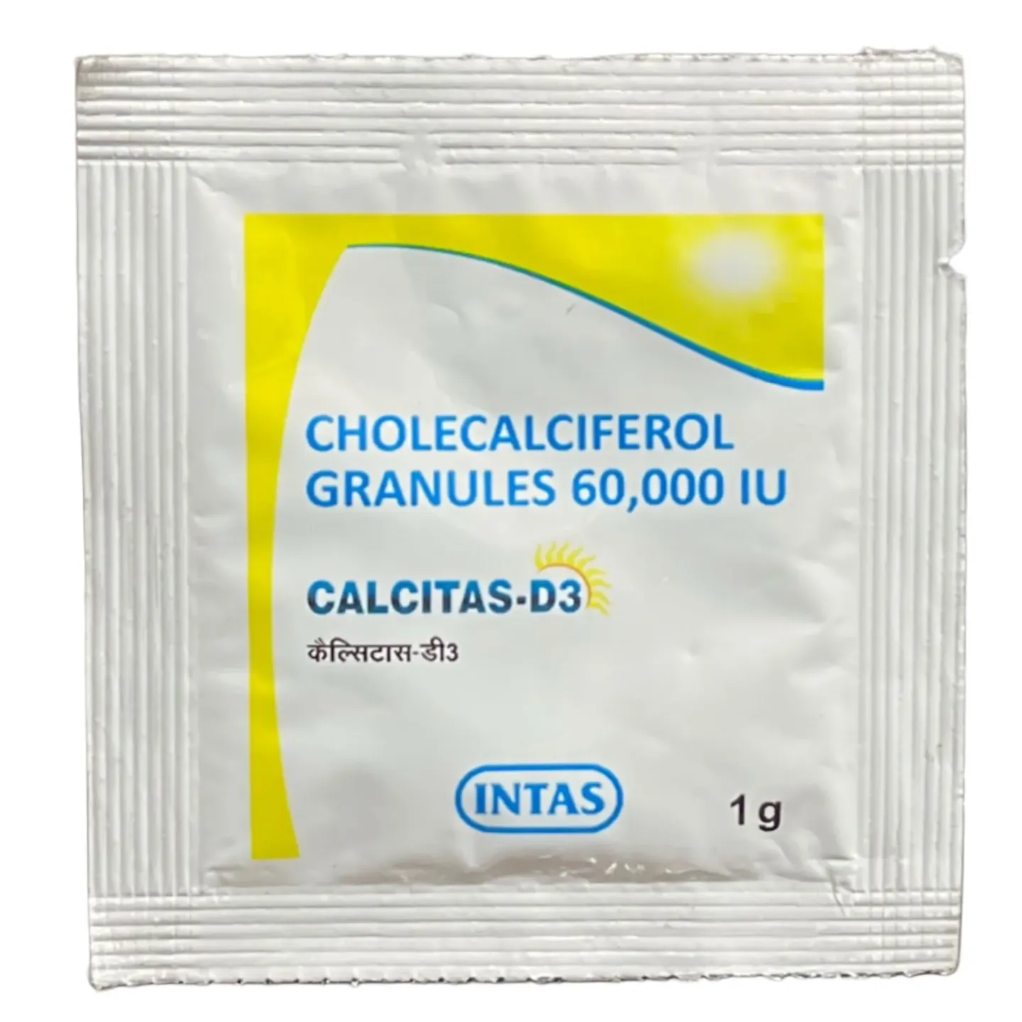 Calcitas D3 Sachet 1gm product image
