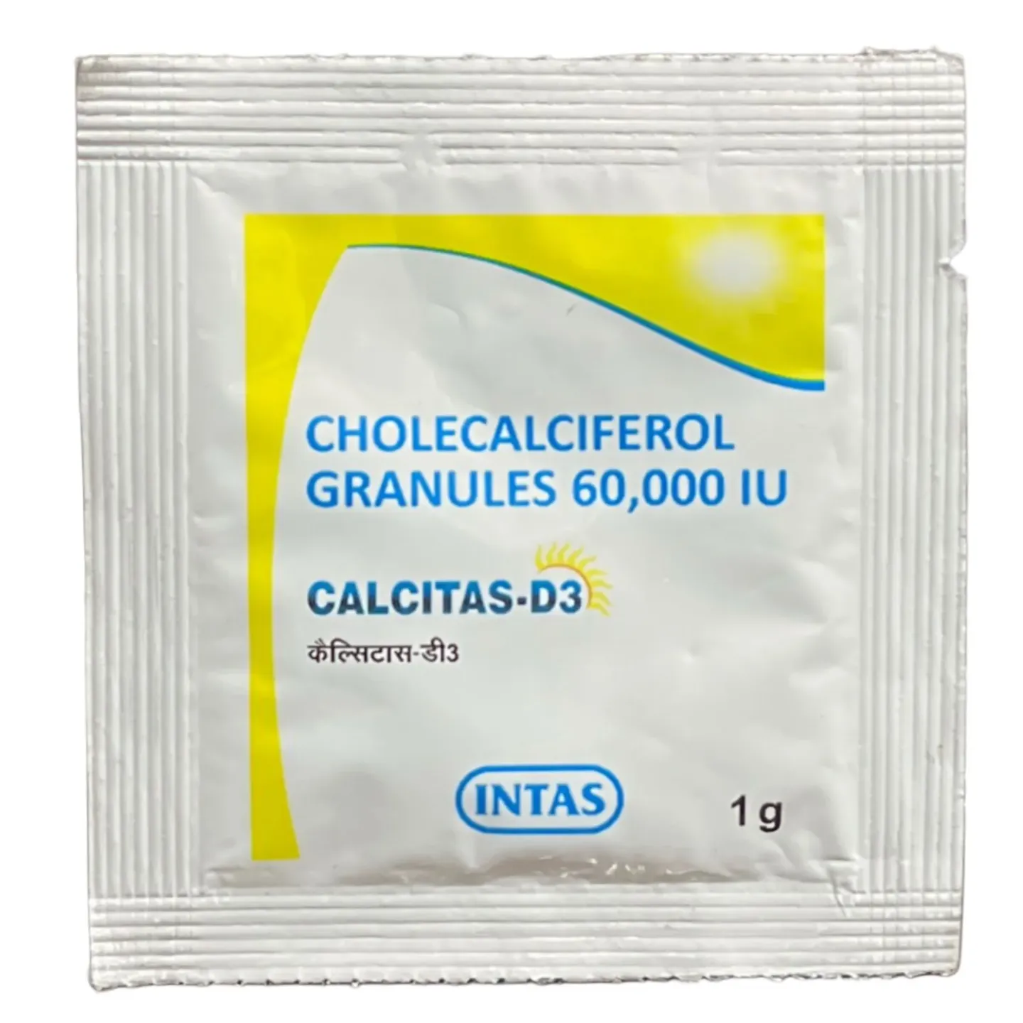 Calcitas D3 Sachet 1gm product image