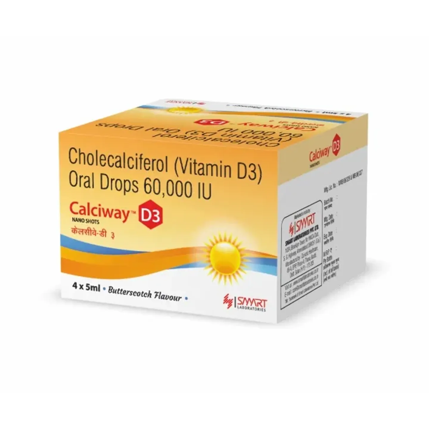 Calciway D3 Nano Shots 5ml product image