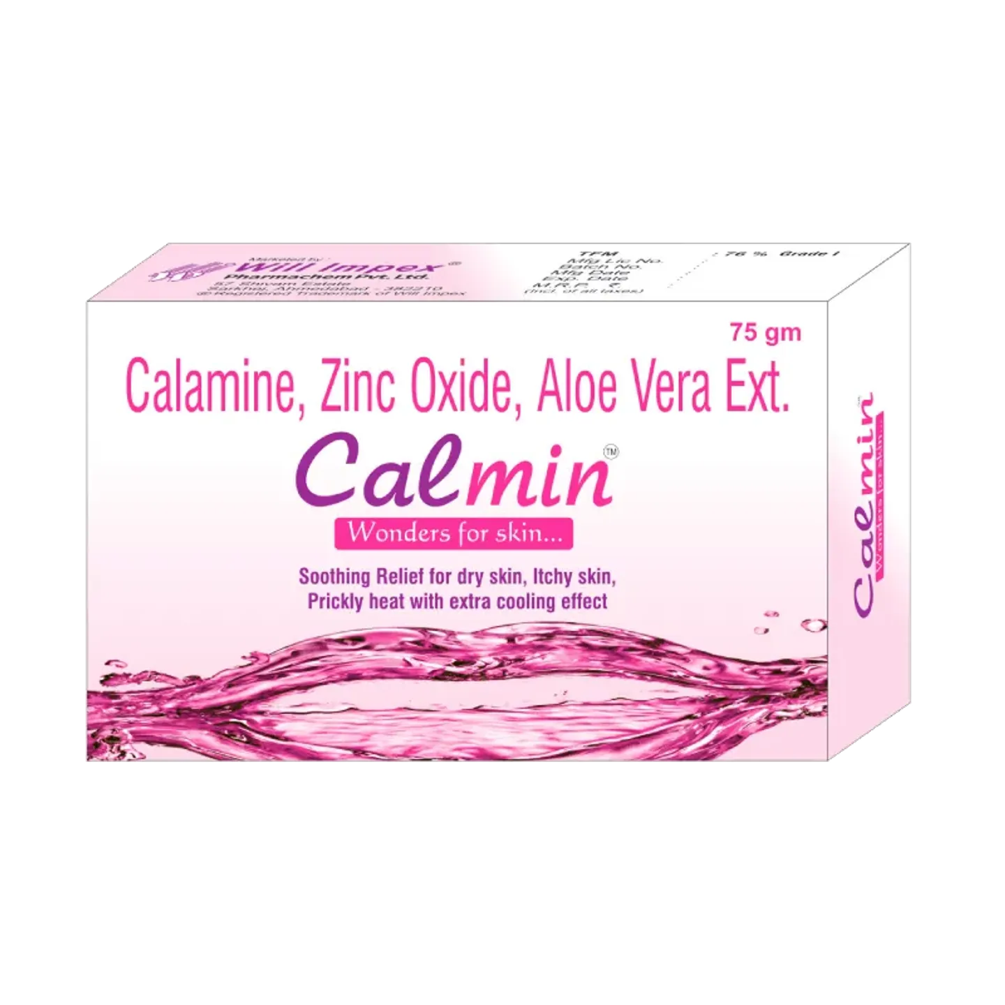 Calmin Soap 75gm product image
