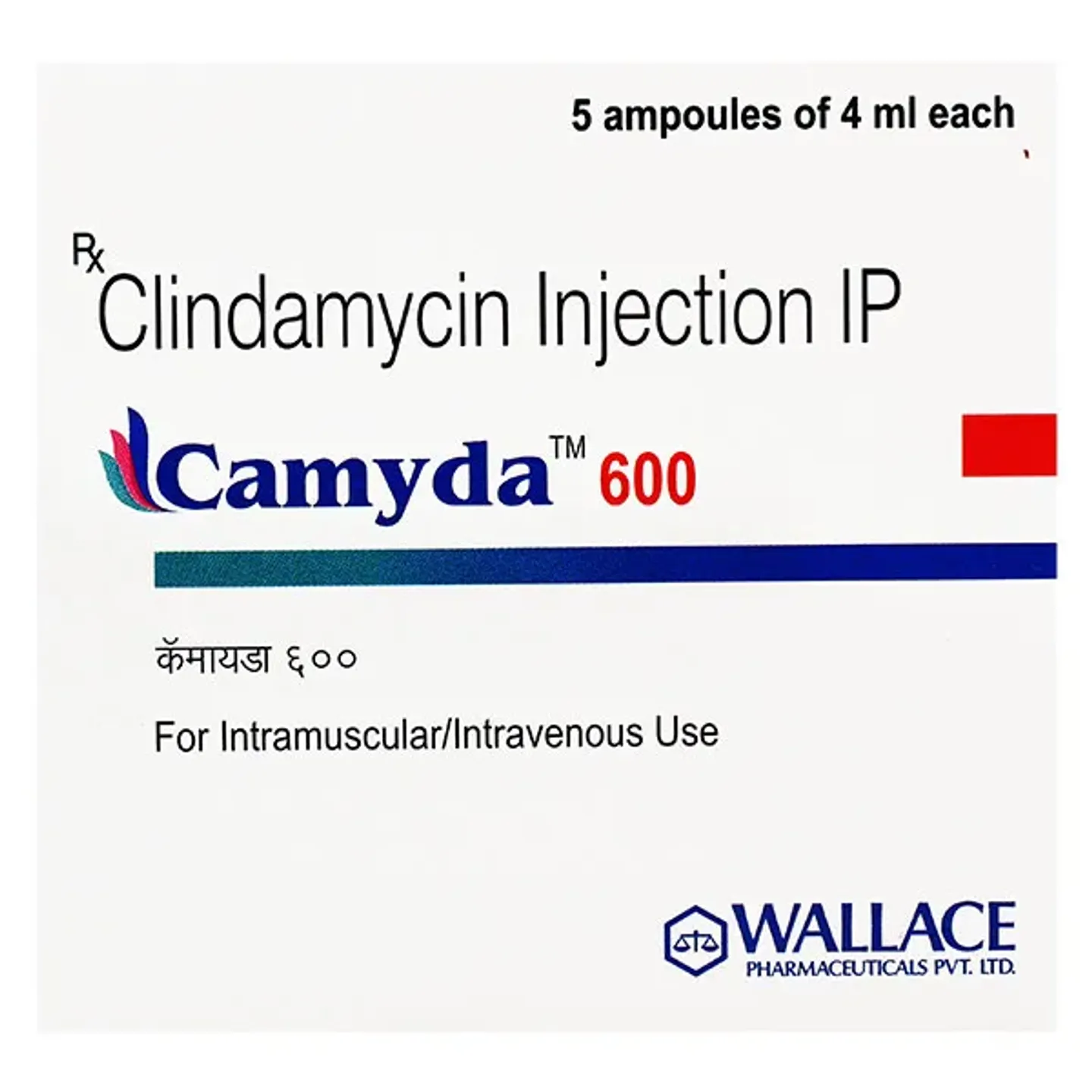 Camyda 600mg Injection product image