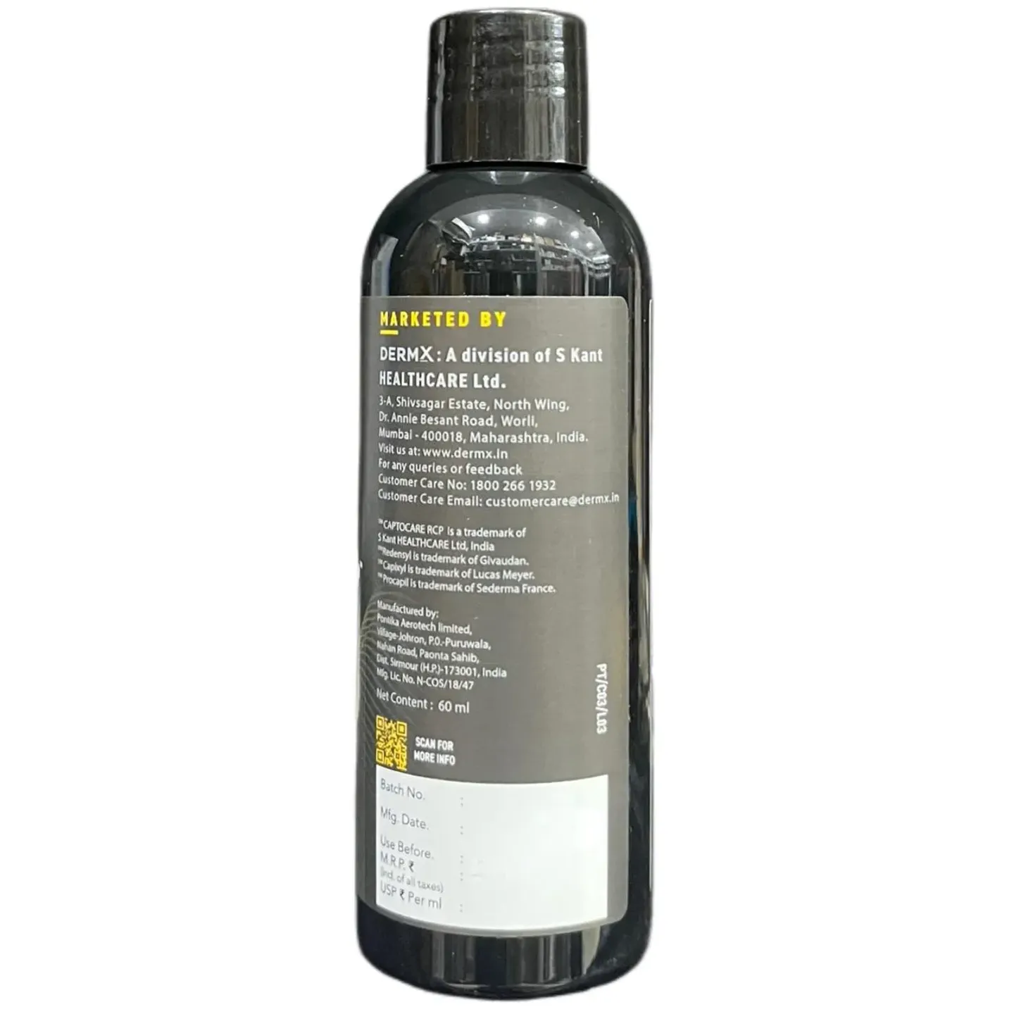 Captocare Rcp Hair Serum 60ml product image