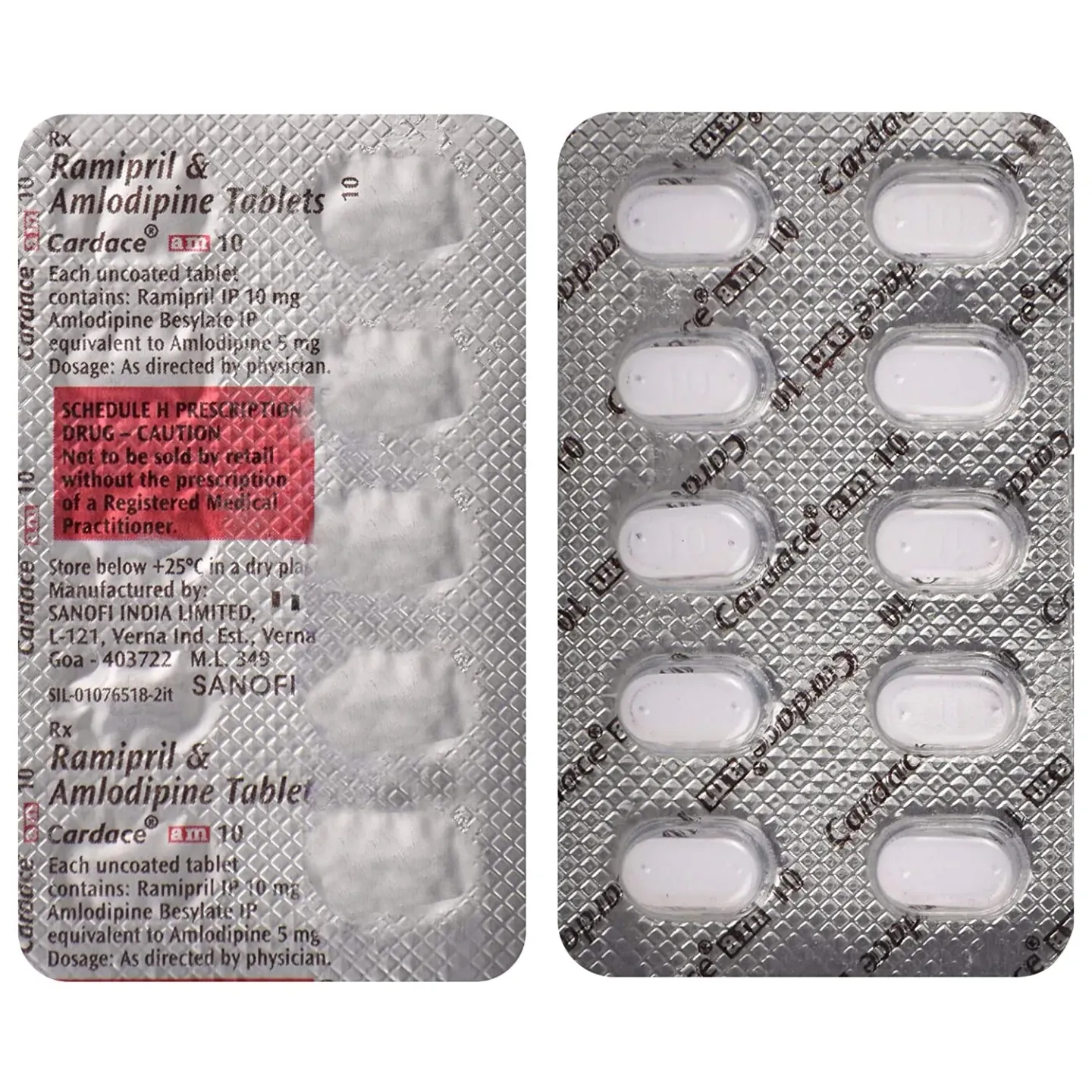 Cardace Am 10 Tablet product image