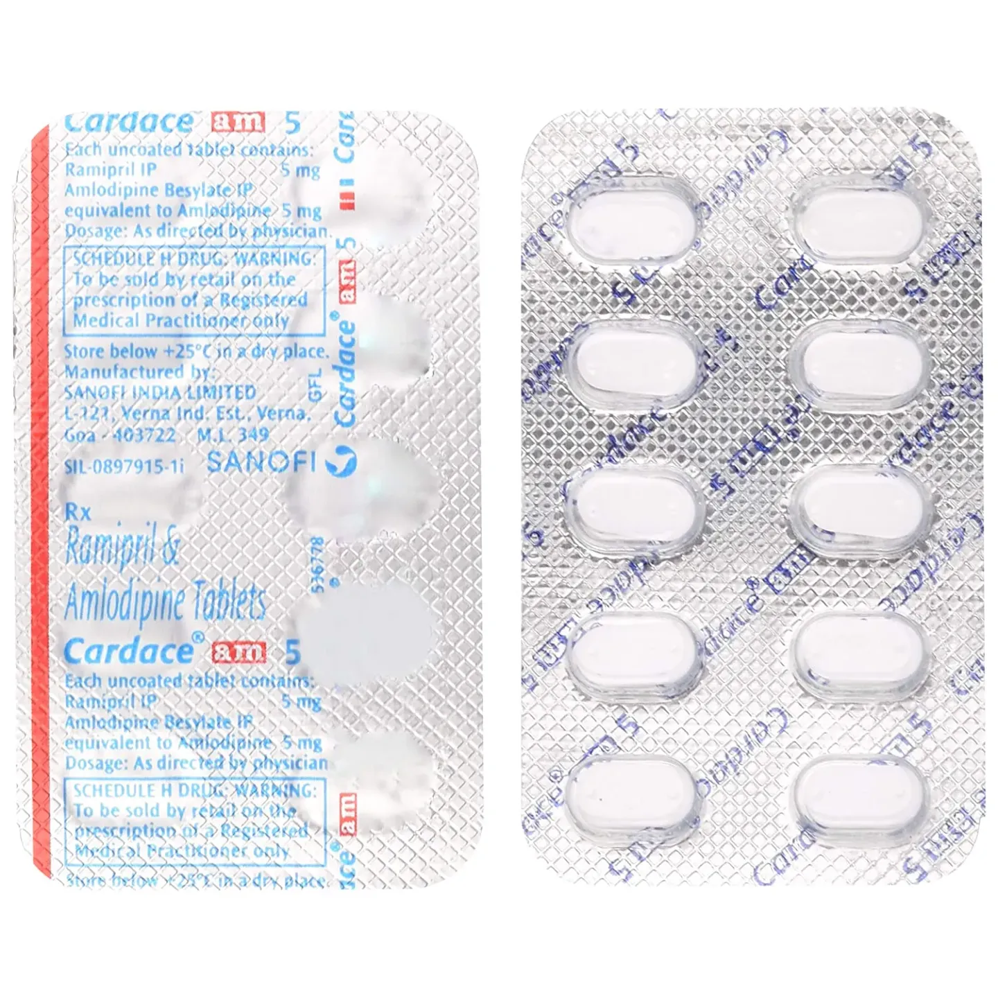 Cardace Am 5 Tablet product image