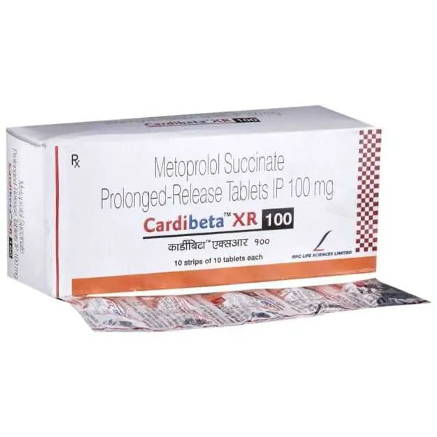 Cardibeta Xr 100 Tablet product image