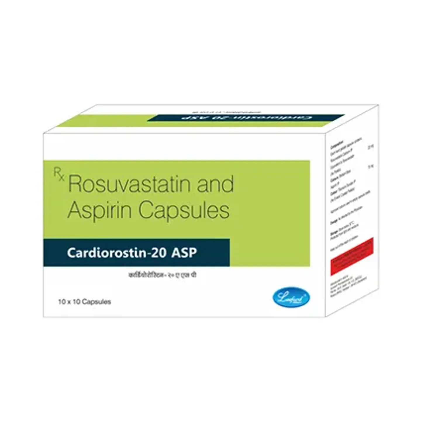 Cardiorostin 20 Asp Capsule product image
