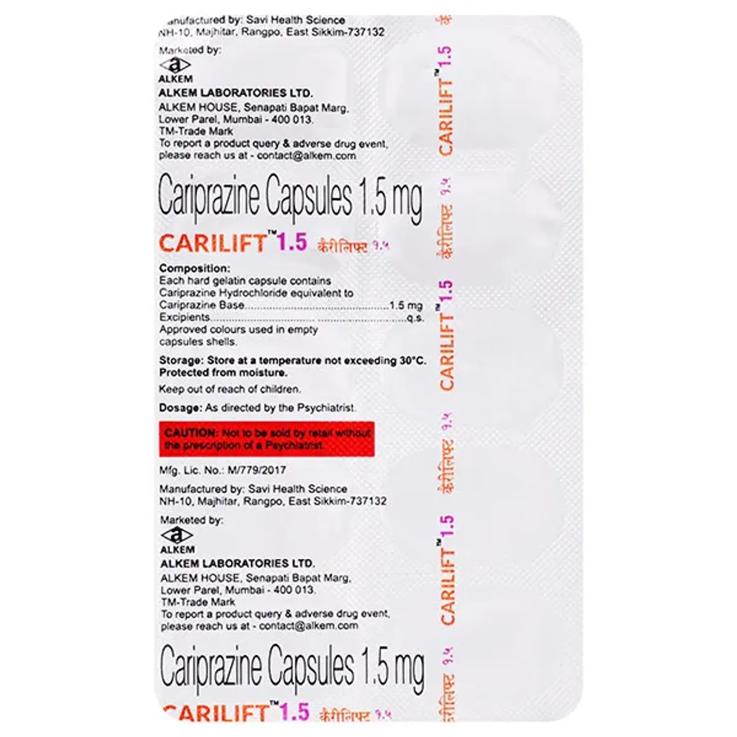 Carilift 1.5 Capsule product image