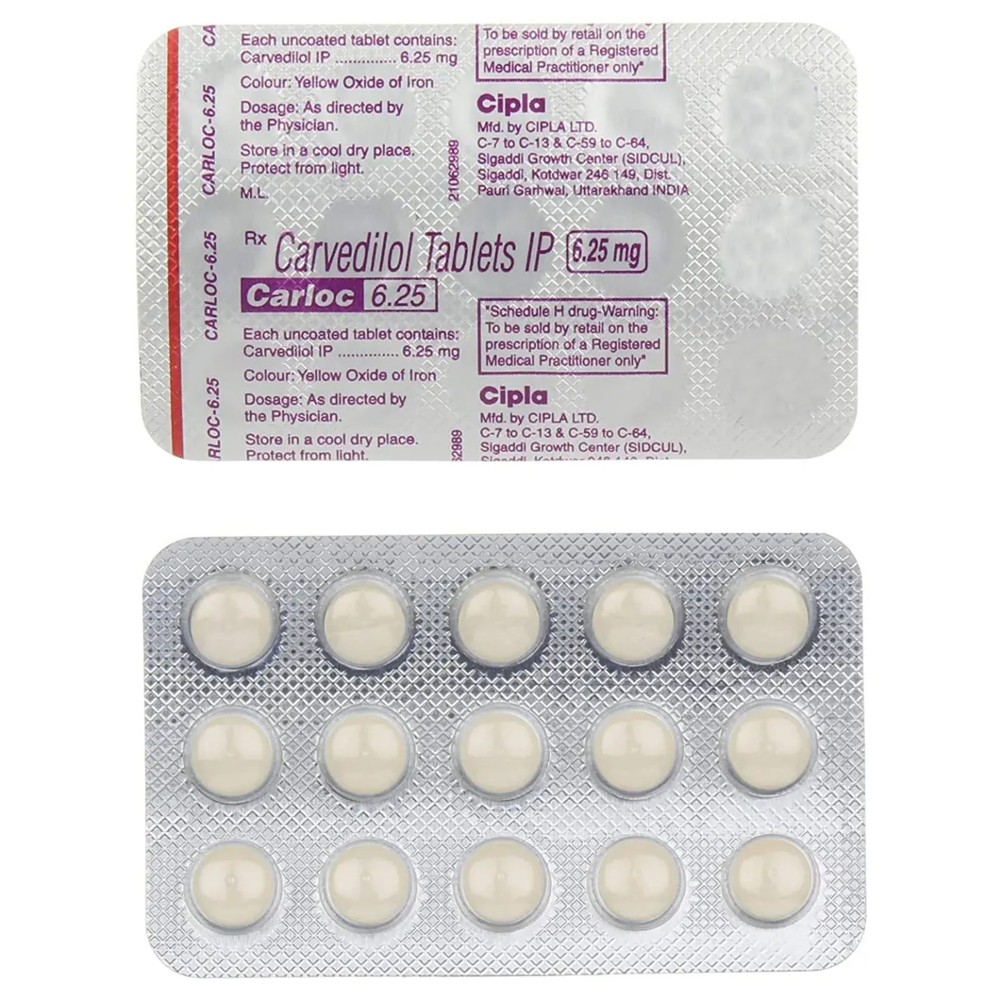 Carloc 6.25 Tablet product image