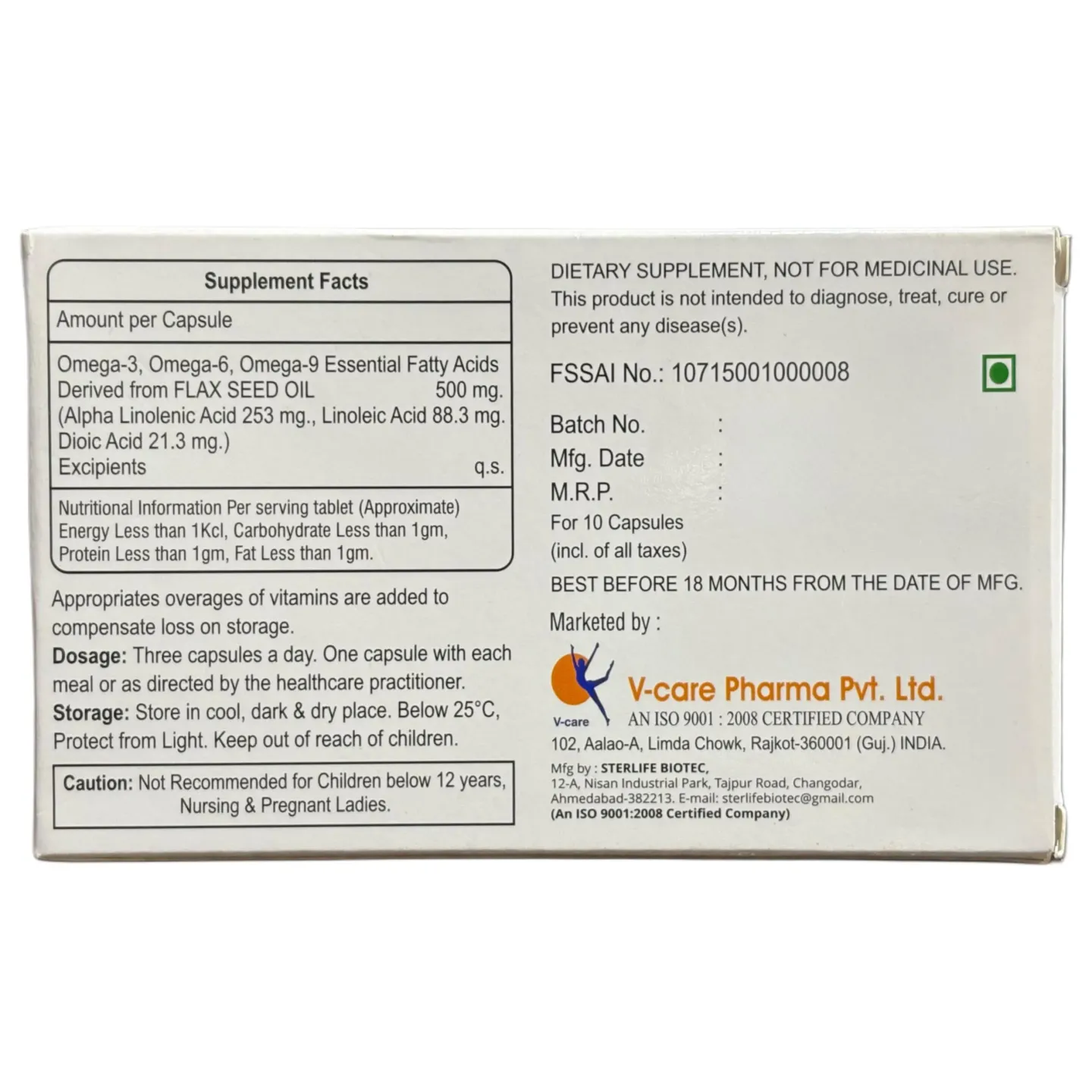 Carom 369 Capsule product image