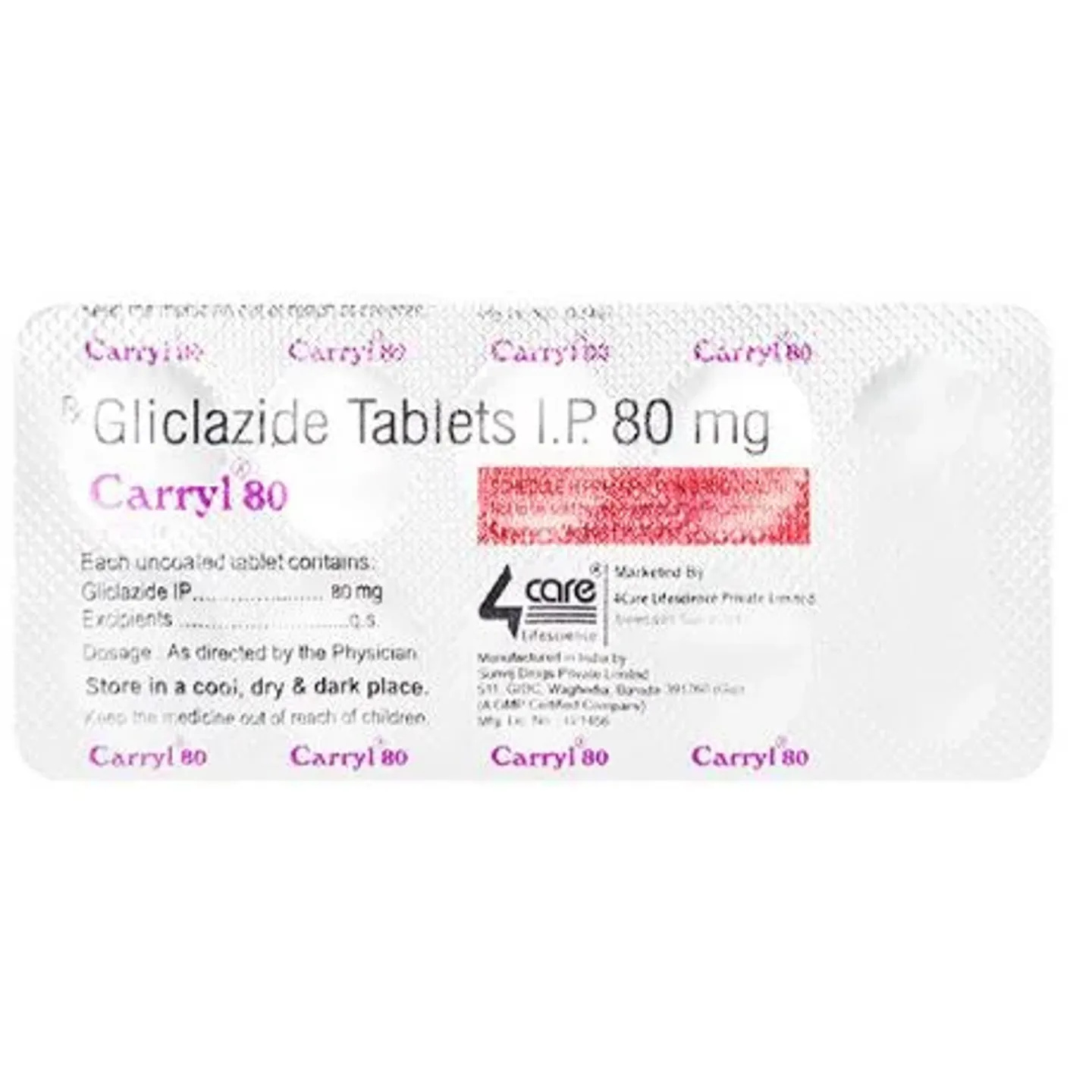Carryl 80 Tablet product image