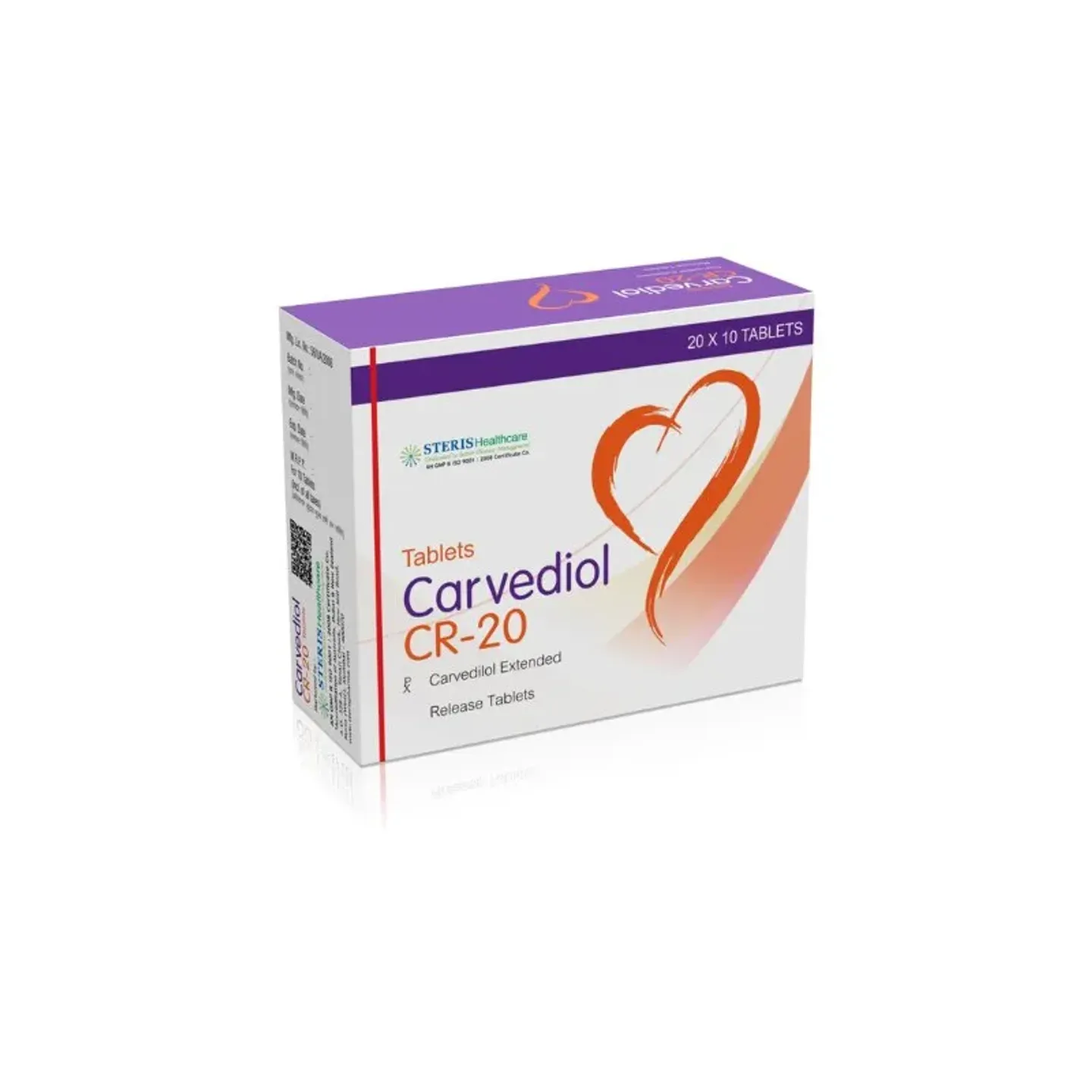 Carvedilol Cr 20 Tablet product image