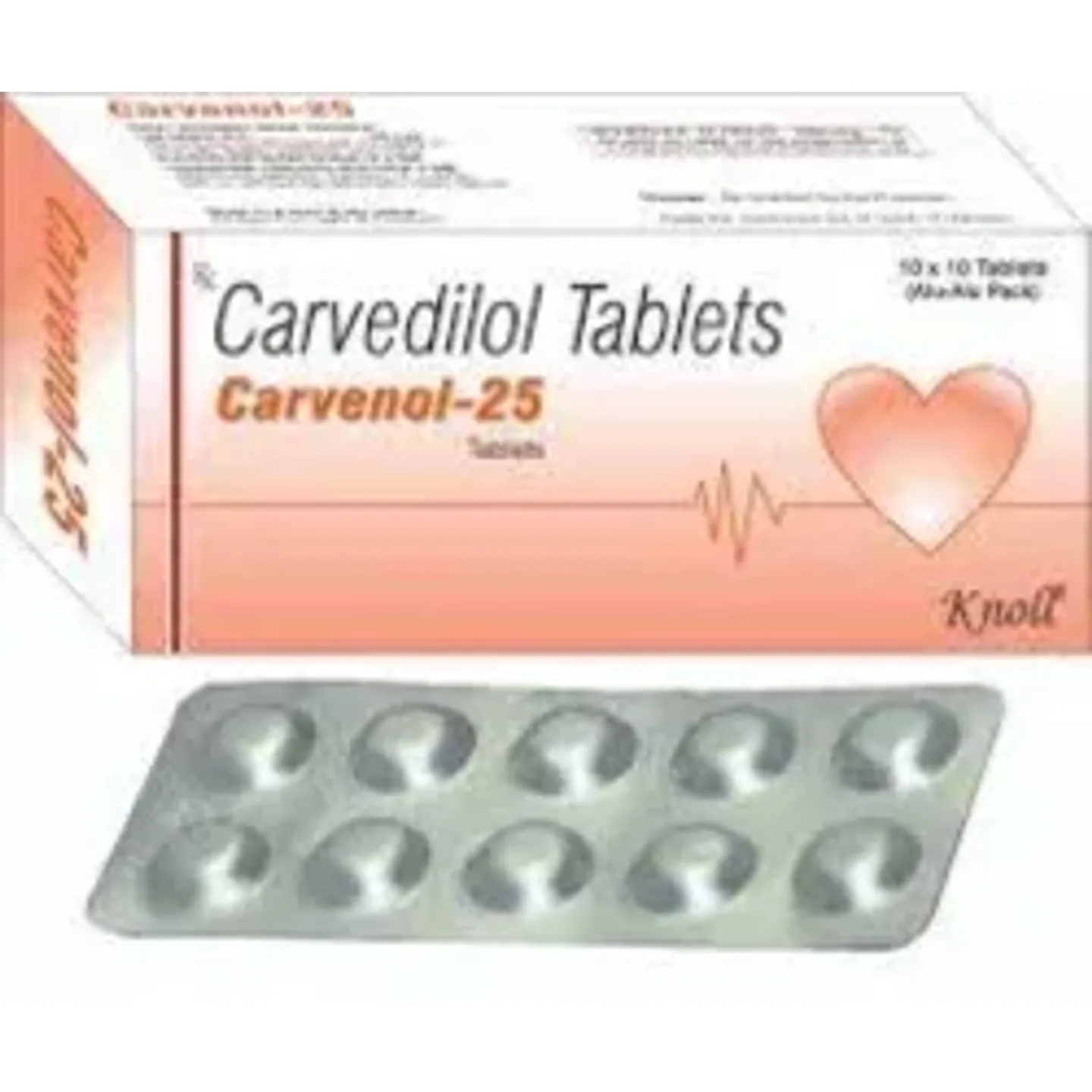 Carvenol 25mg Tablet product image