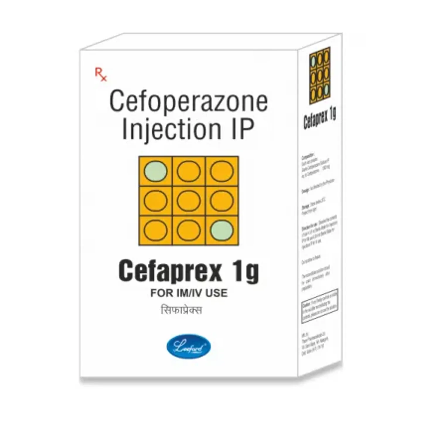 Cefaprex 1g Injection 20ml product image