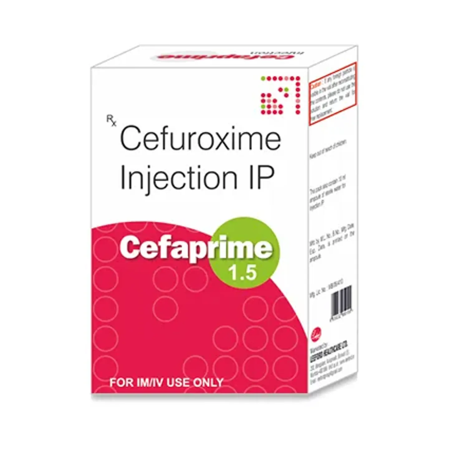 Cefaprime 1.5 G Injection 20ml product image