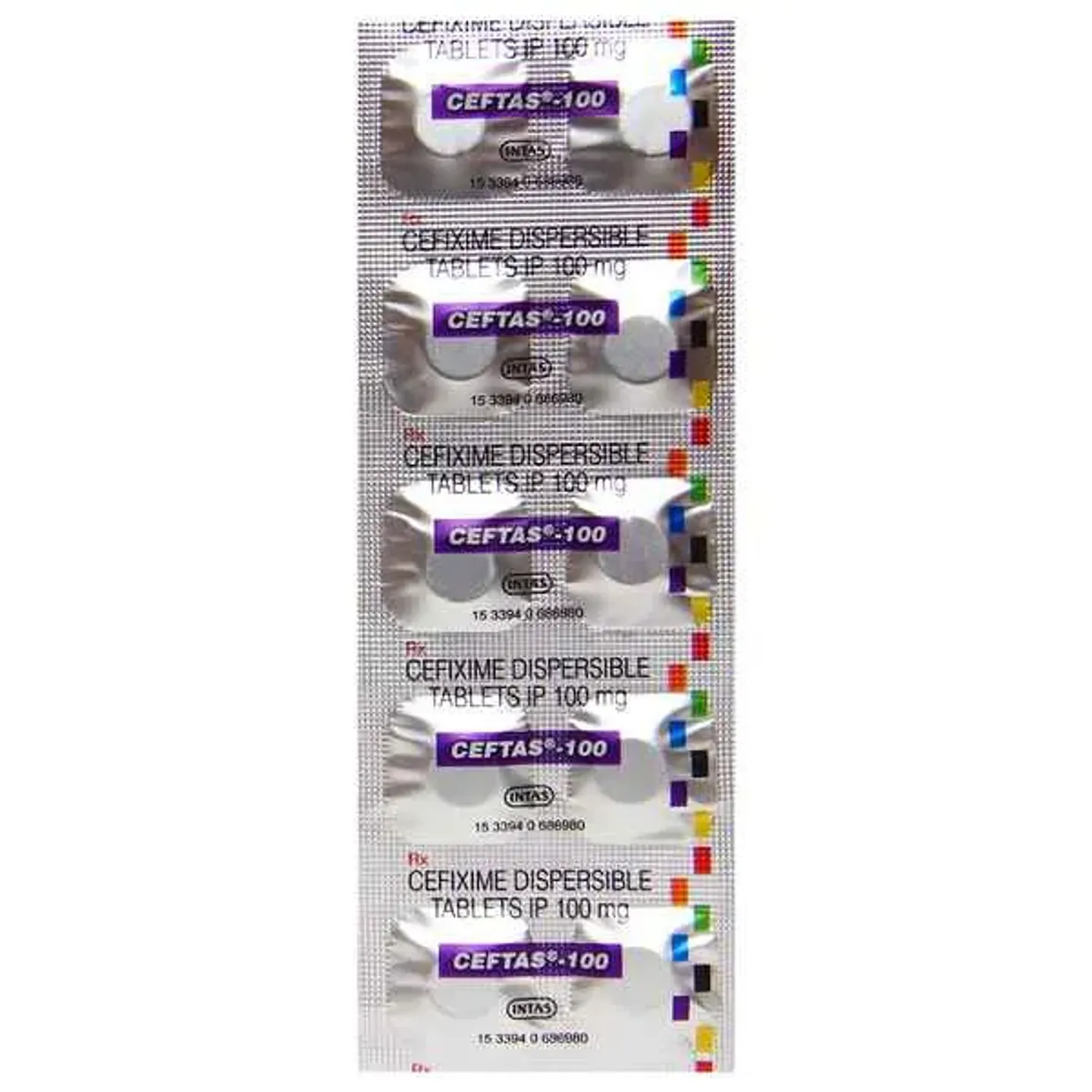 Ceftas 100 Tablet product image