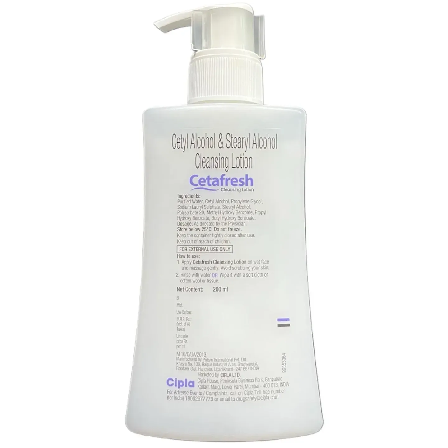 Cetafresh Cleansing Lotion 200ml product image