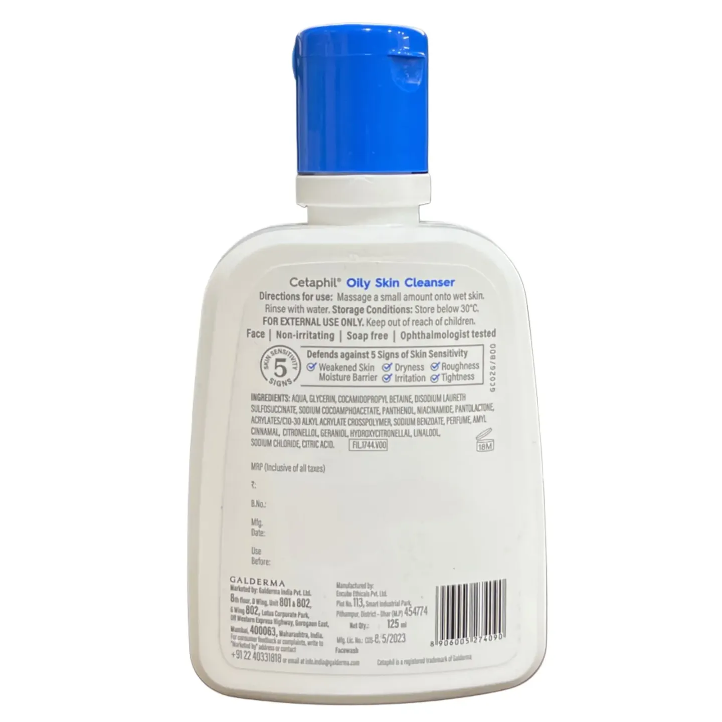 Cetaphil Oily Skin Cleanser product image