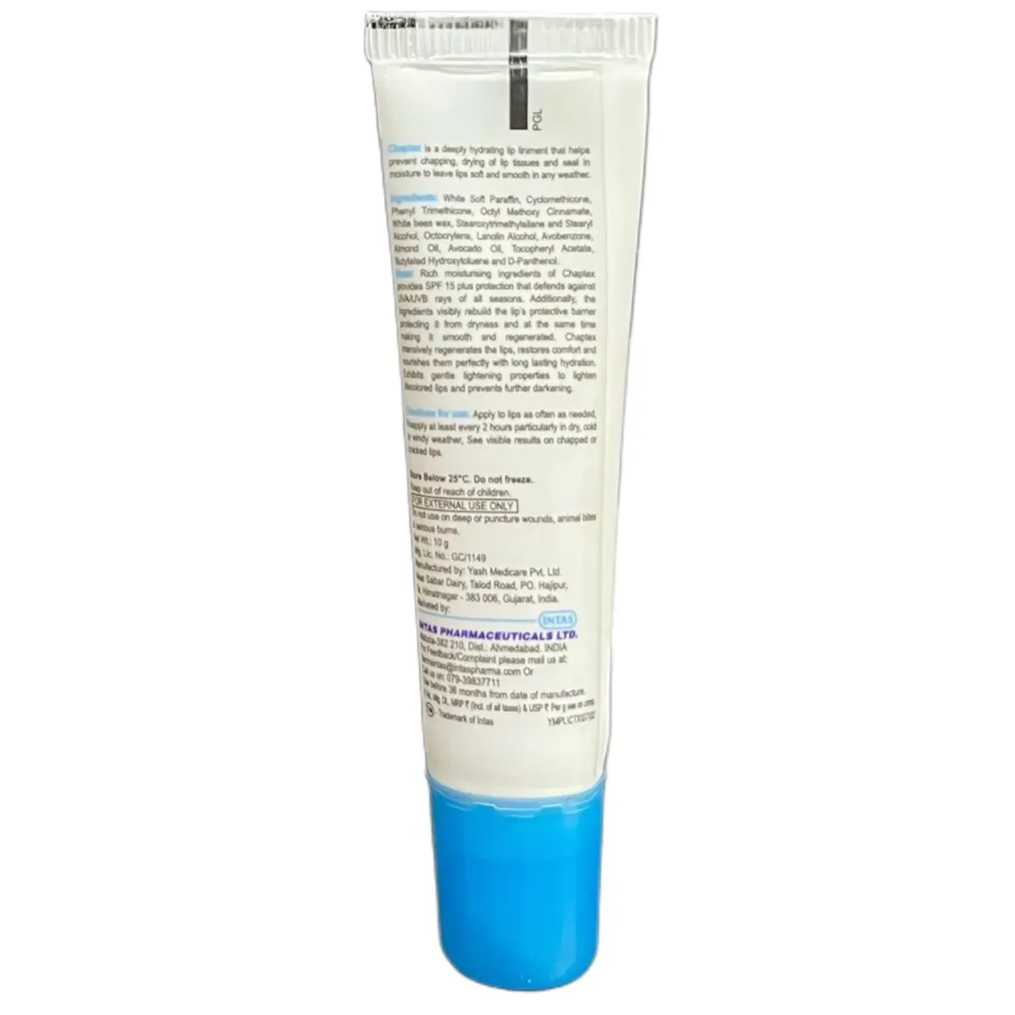 Chaptex Lip Care 10gm product image