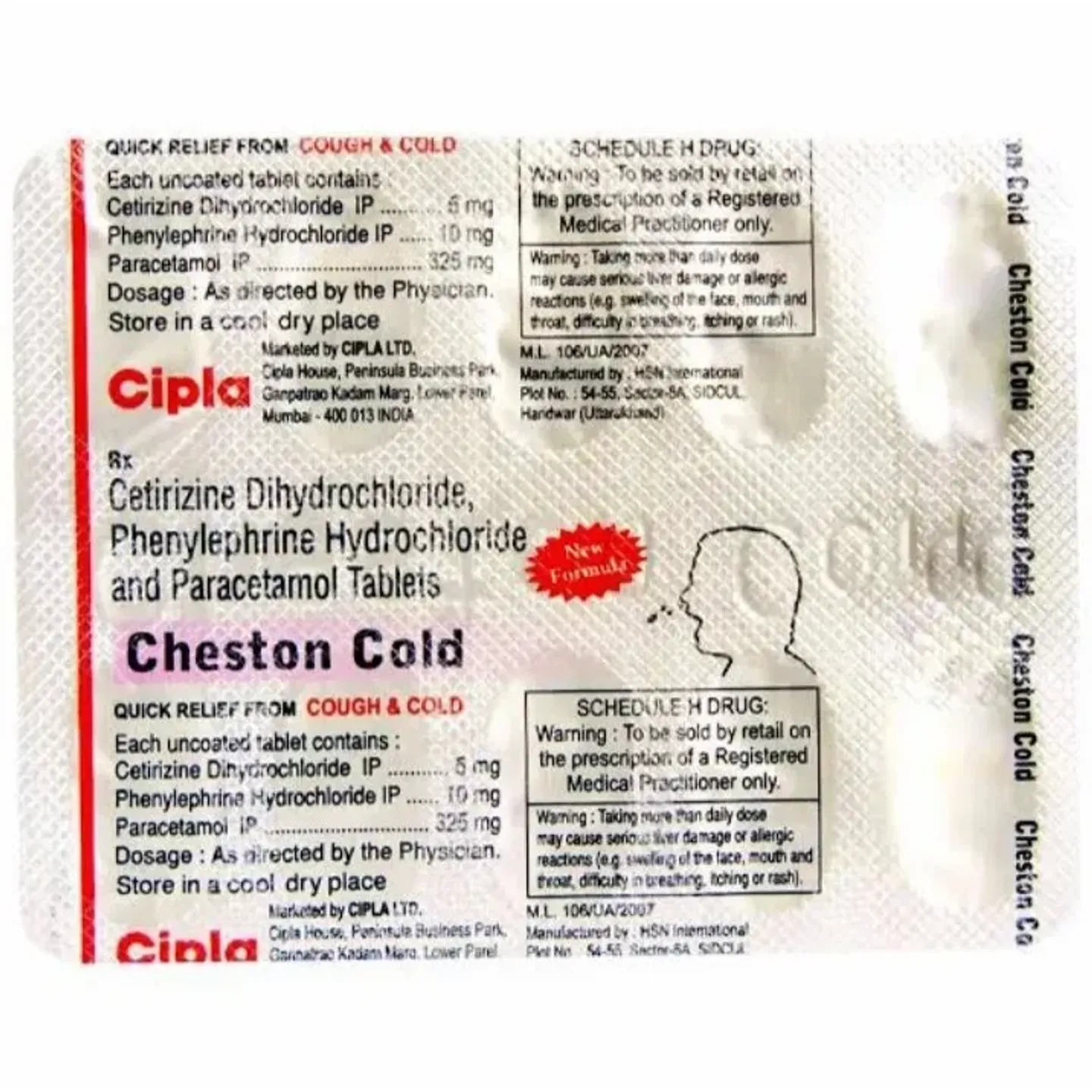 Cheston Cold Tablet product image