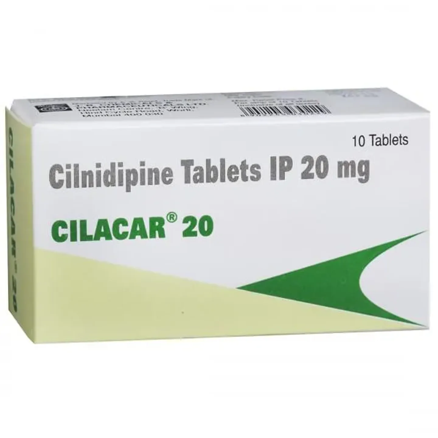 Cilacar 20 Tablet product image