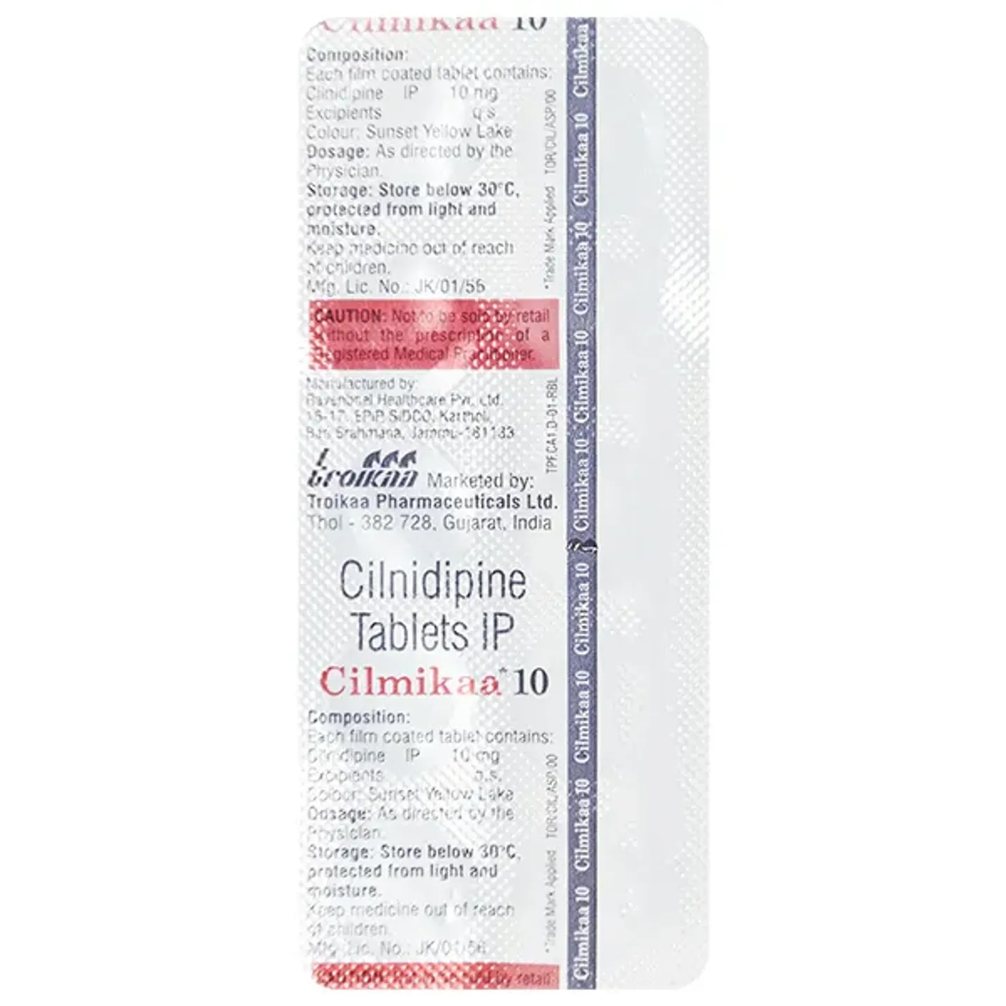 Cilmikaa 10 Tablet product image