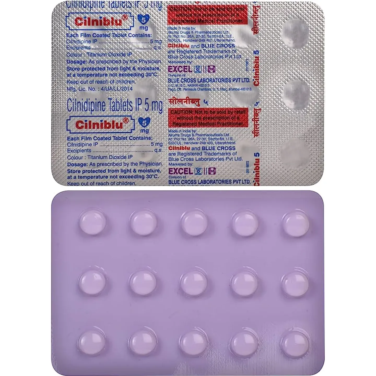 Cilniblu 5 Tablet product image