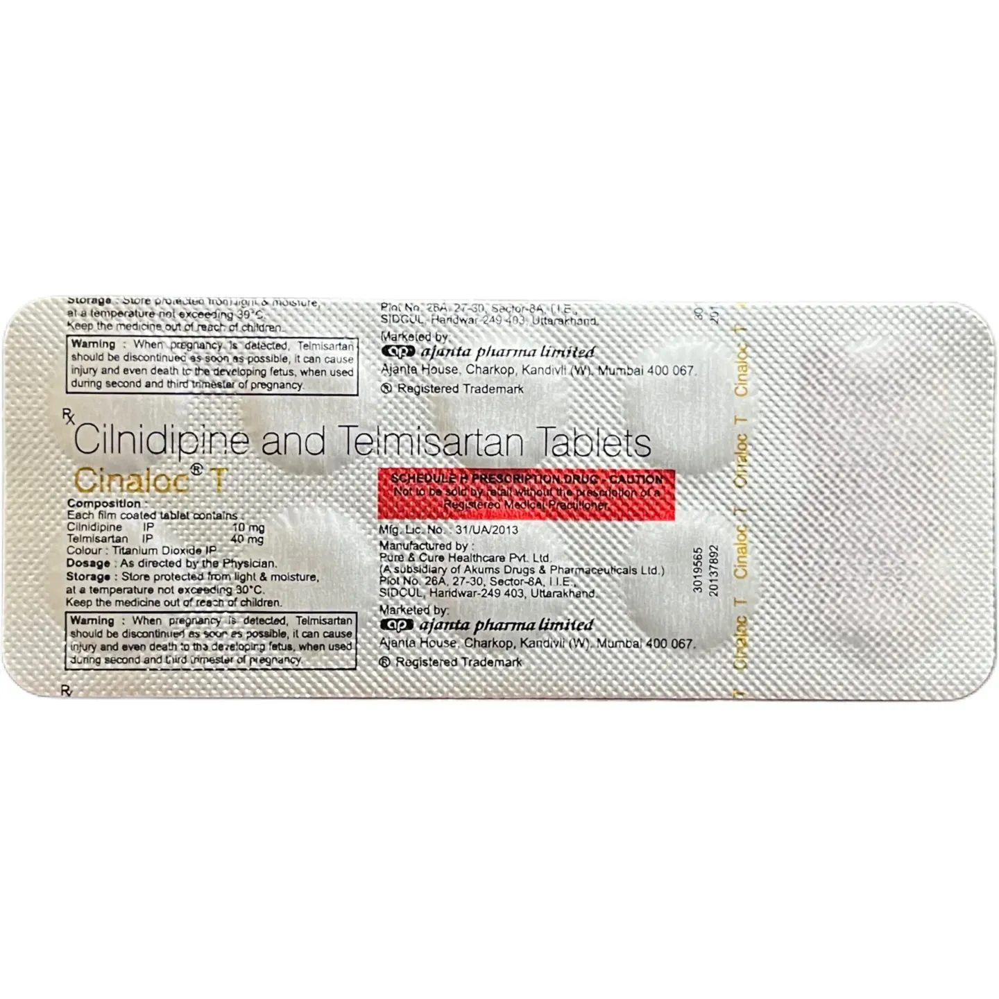 Cinaloc T Tablet product image