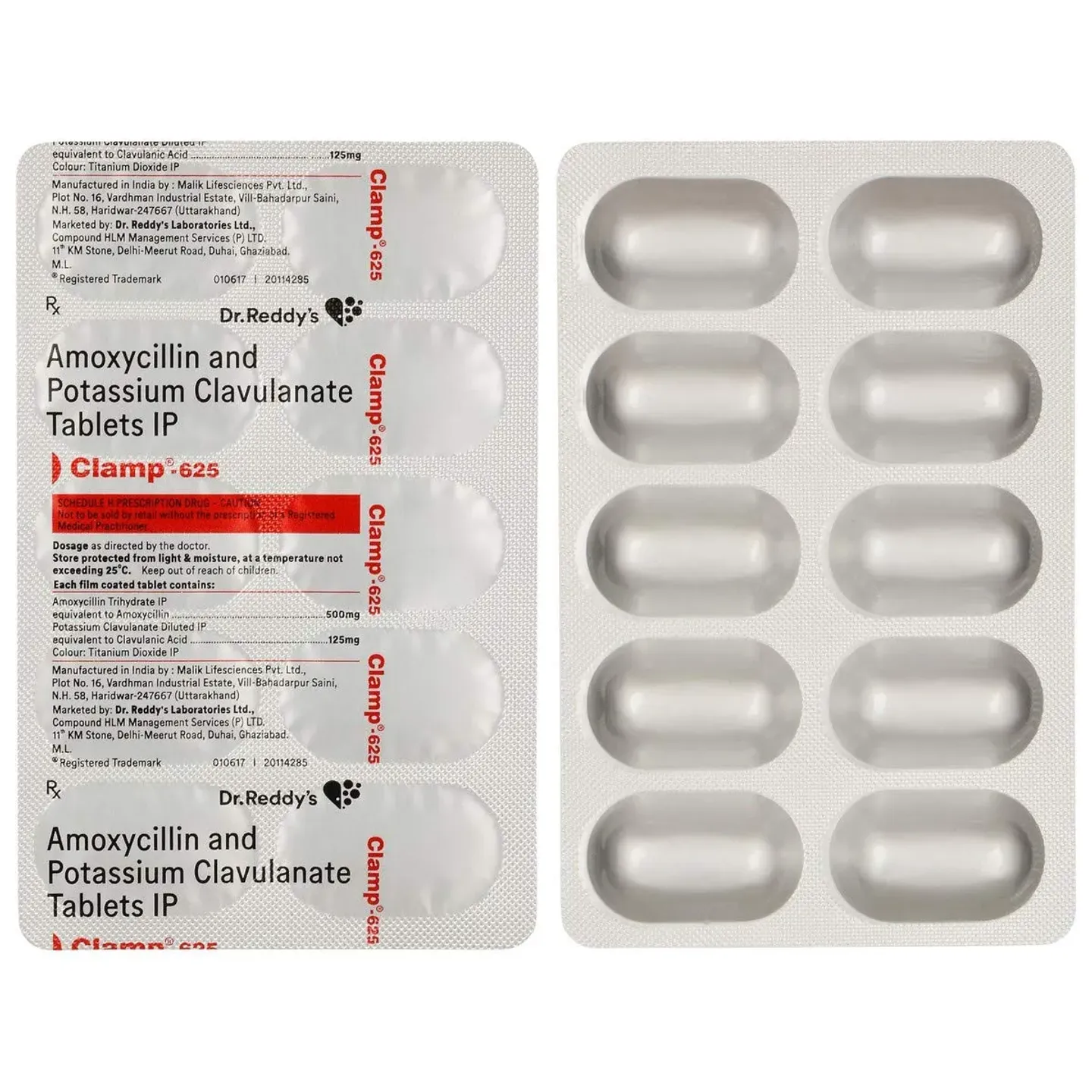 Clamp 625 Tablet product image