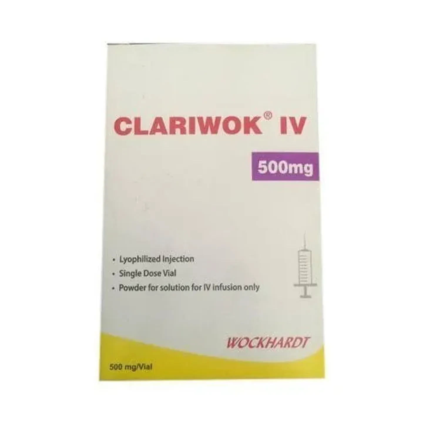 Clariwok 500mg Injection product image