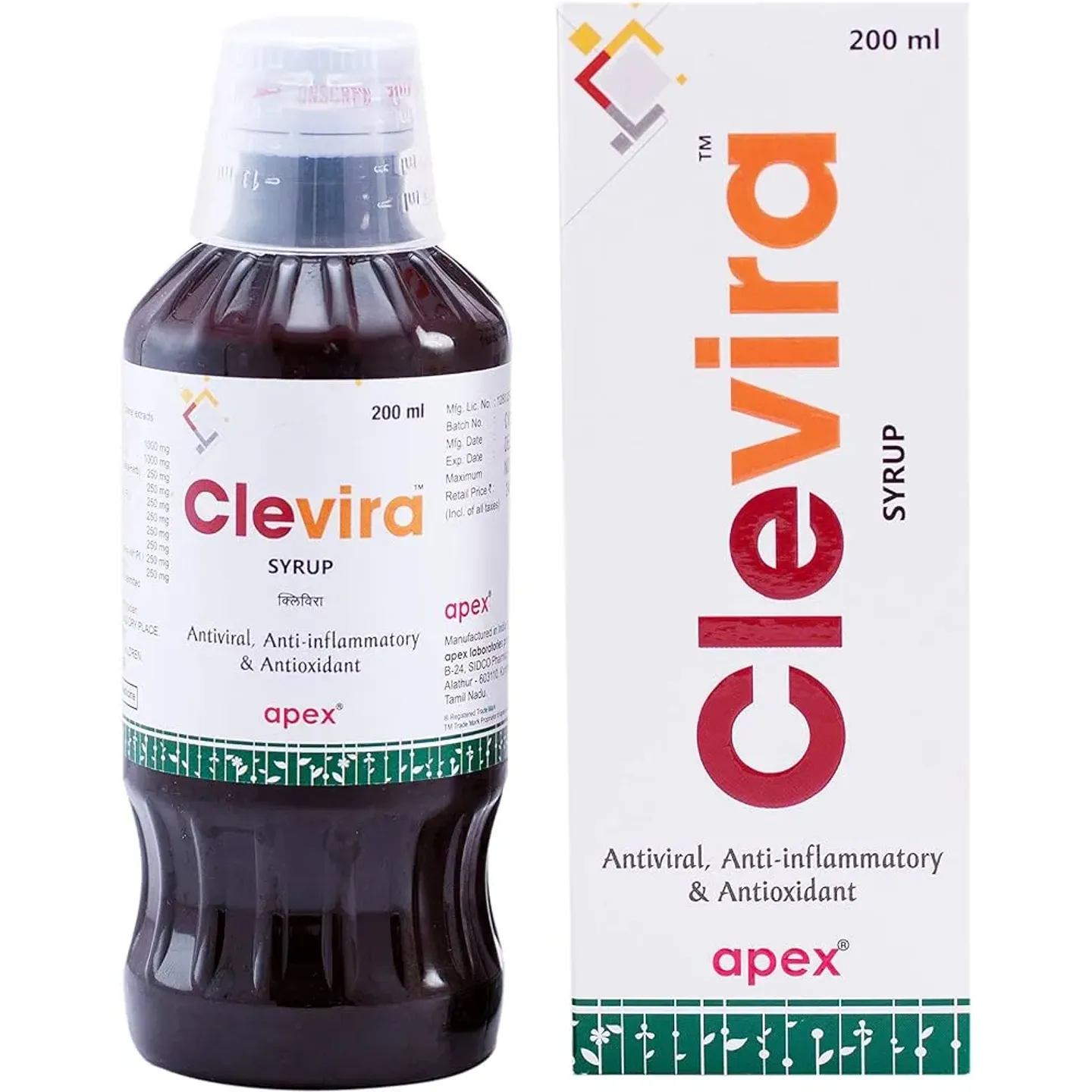 Clevira Syrup 200ml product image