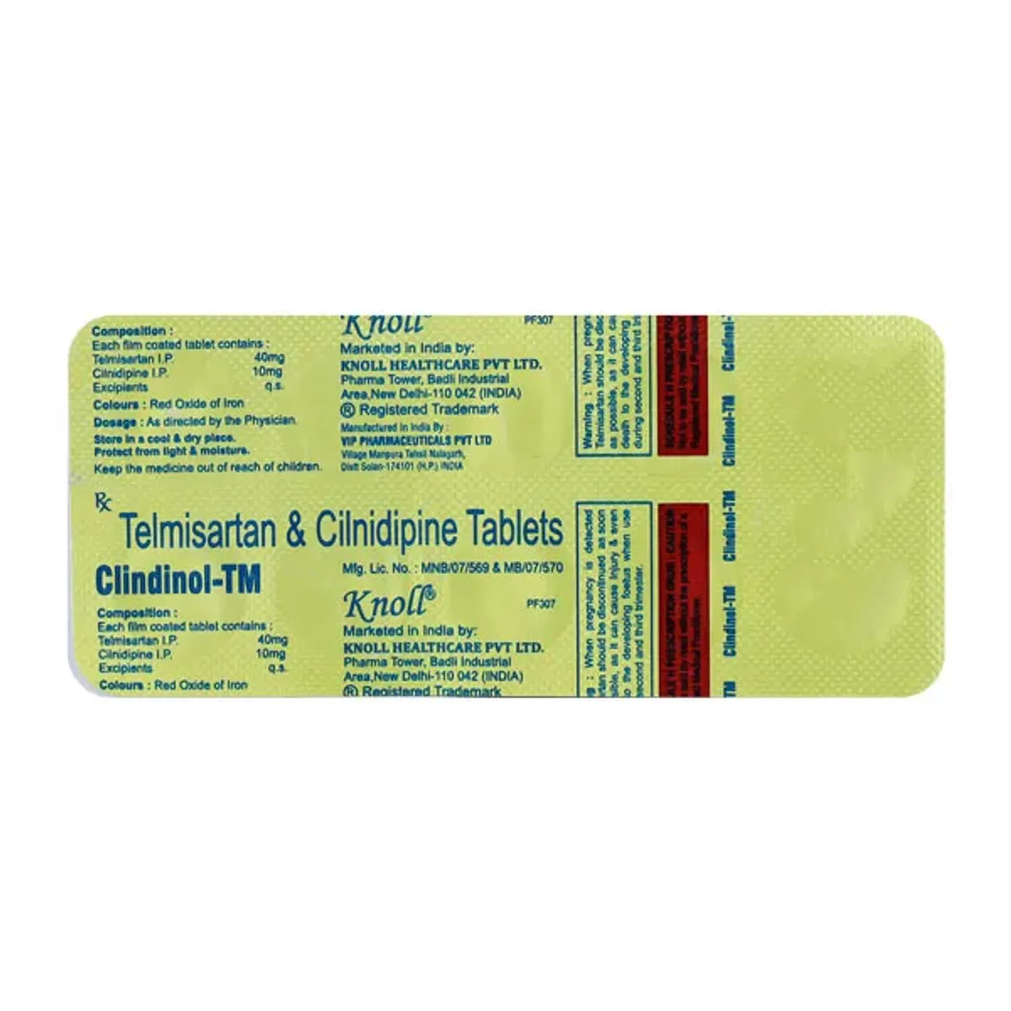 Clindinol Tm Tablet product image
