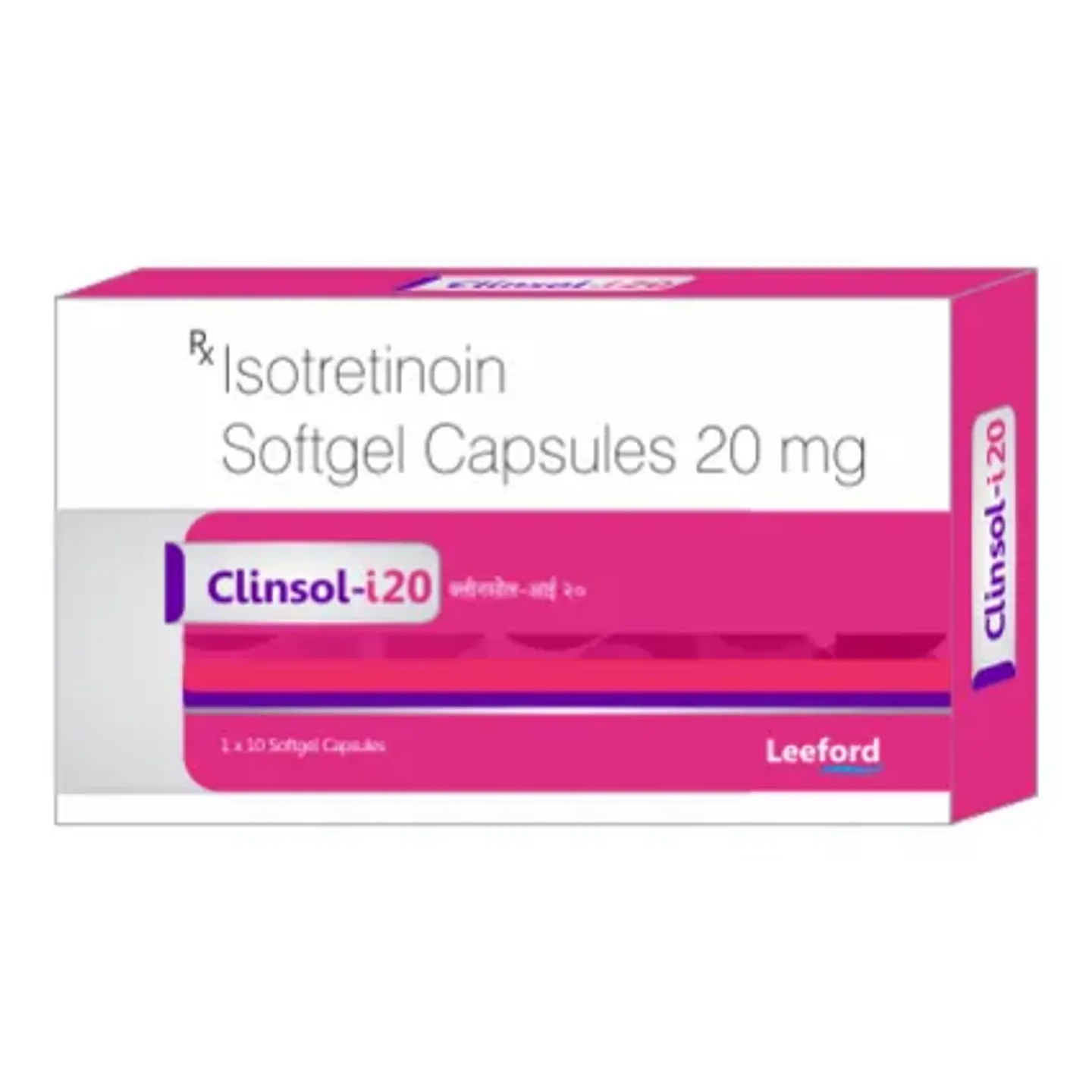 Clinsol I 20 Capsule product image