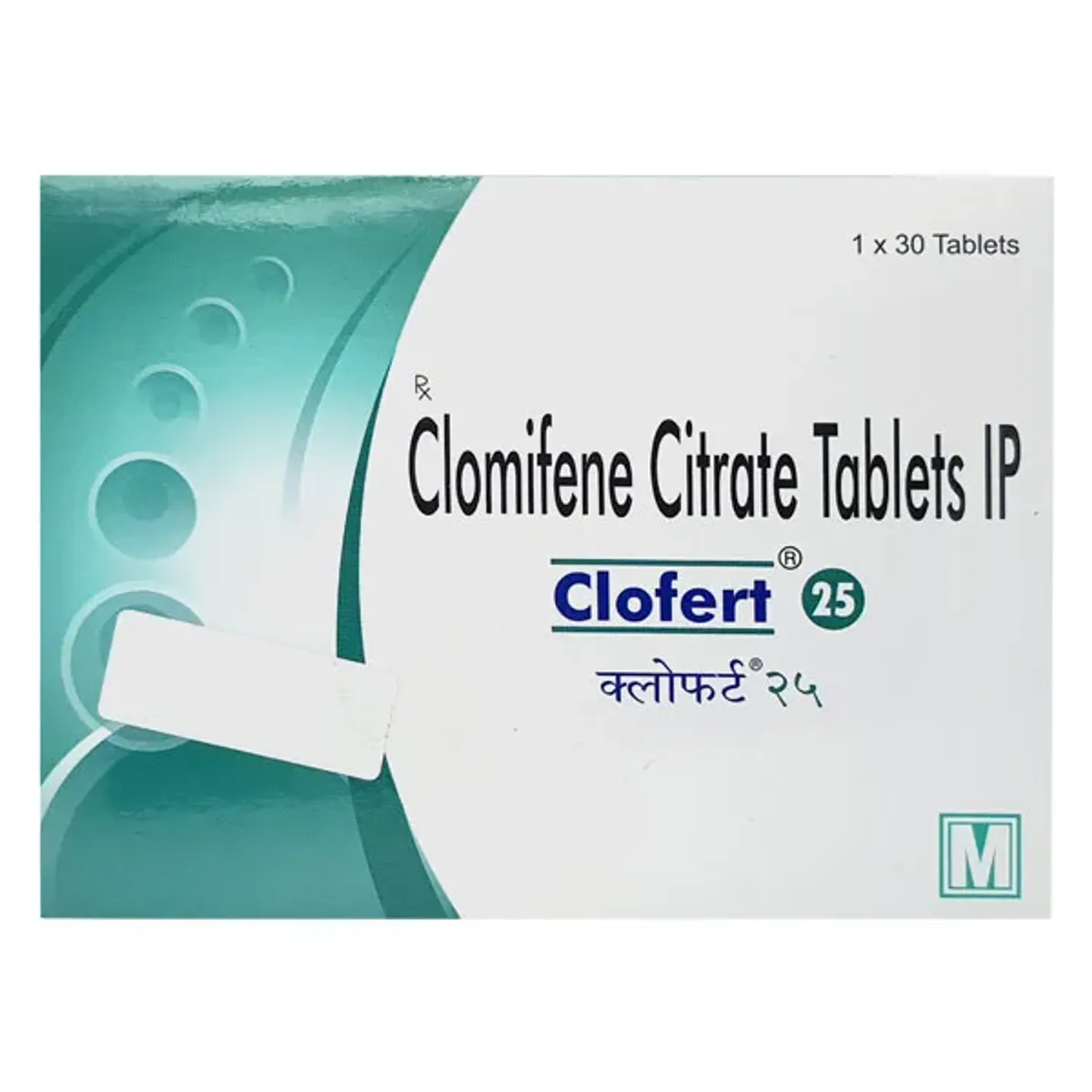 Clofert 25 Tablet product image