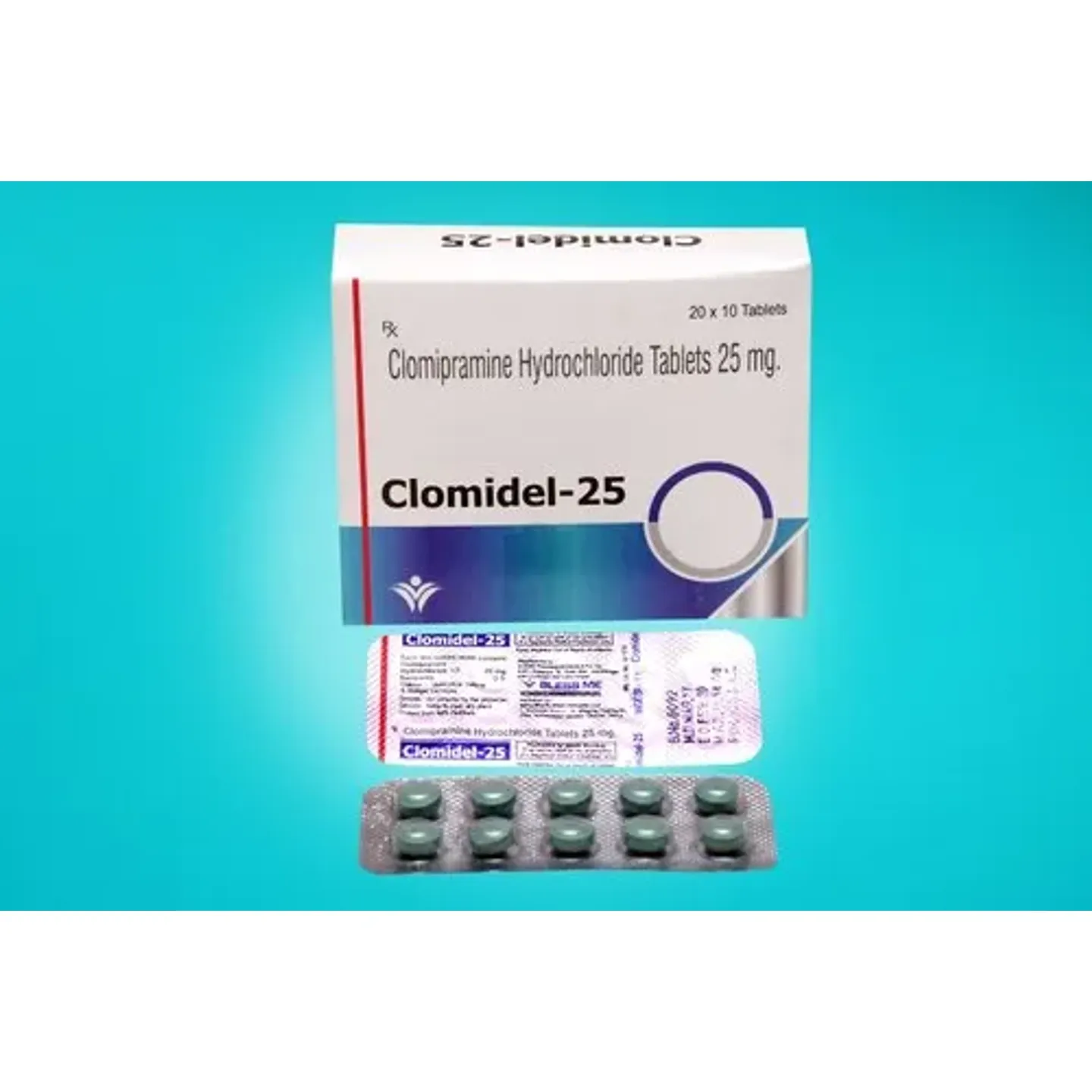 Clomidel 25mg Tablet product image
